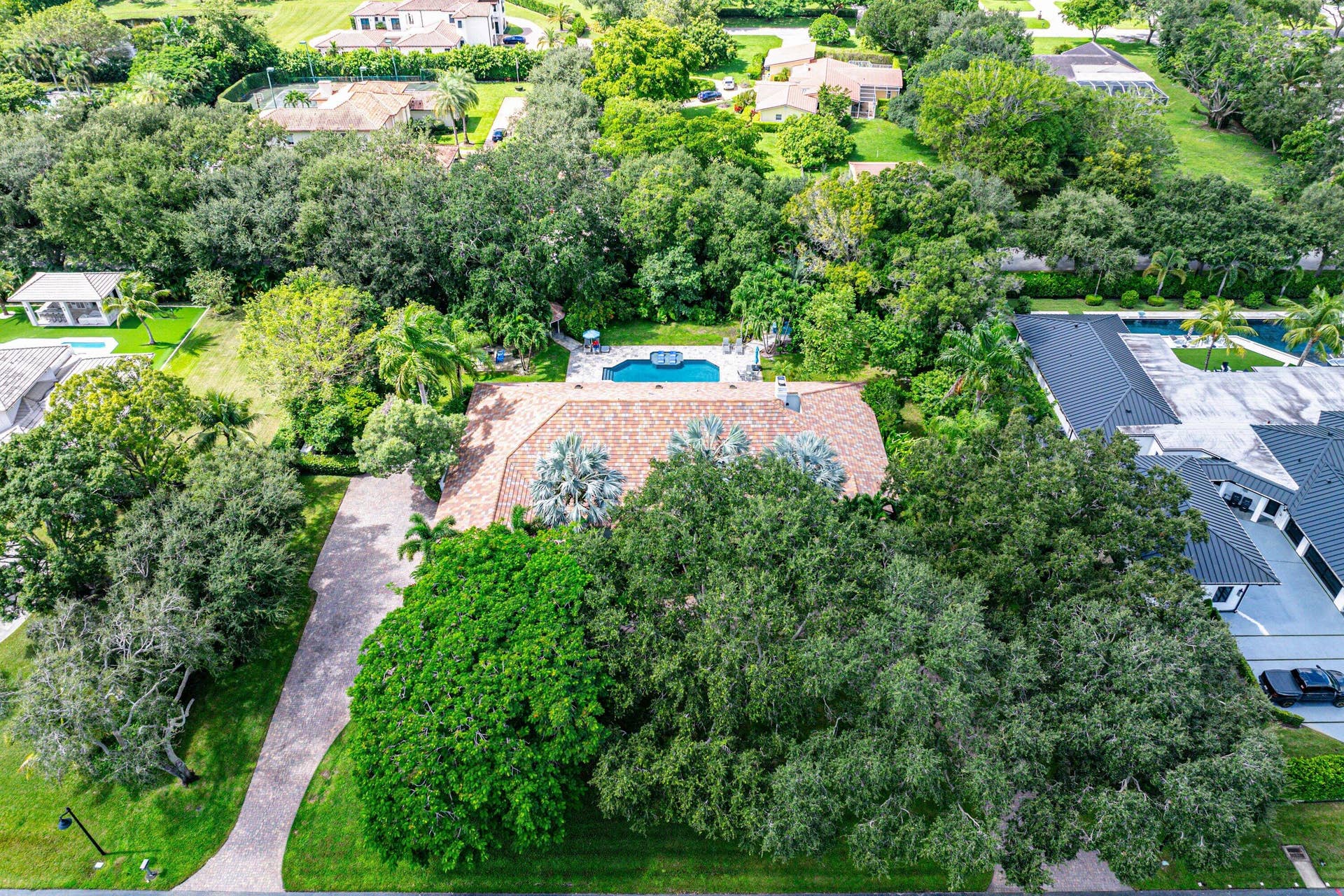 17888 Fieldbrook Circle E, Boca Raton, FL 33496 Aerial - Front
