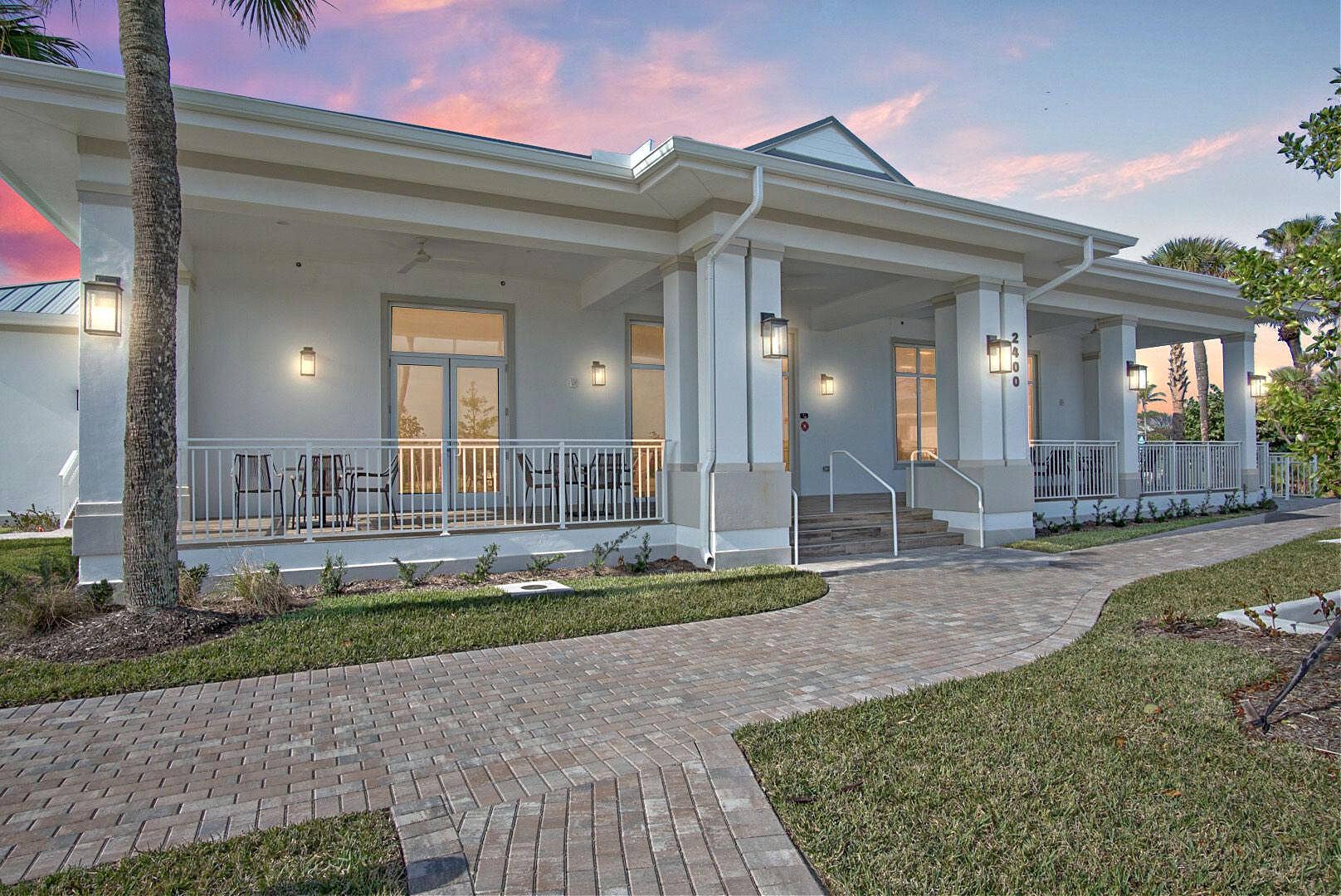 EXTERIOR FRONT OF CLUBHOUSE
