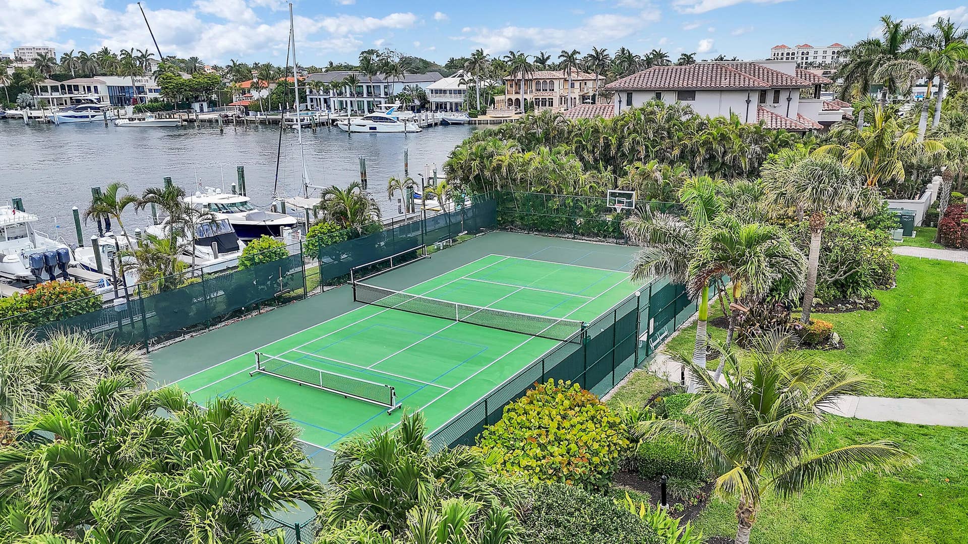 550 S Ocean Boulevard, #602, Boca Raton, FL 33432 Tennis Court
