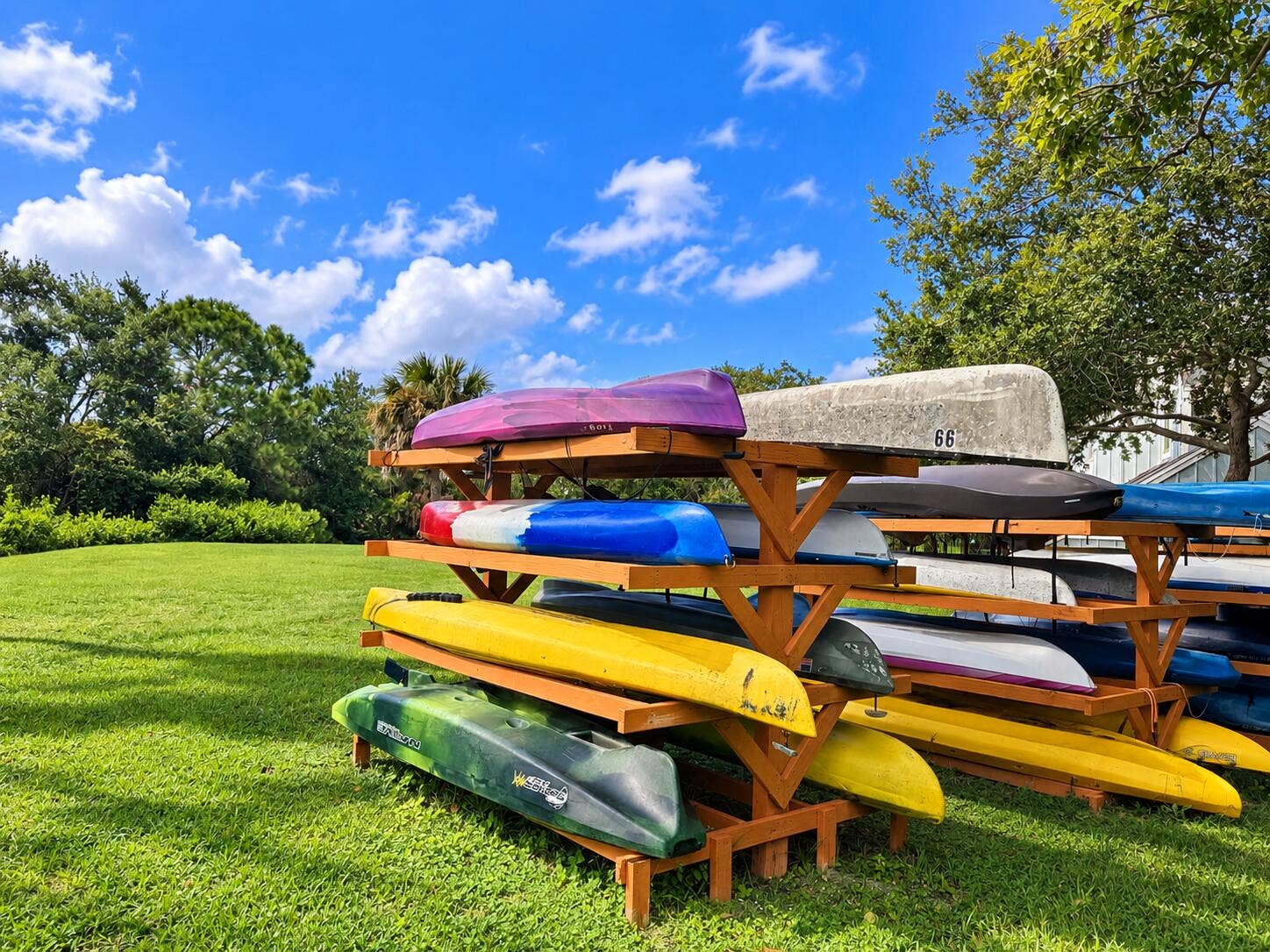 Community Kayak/Paddle Board Storage