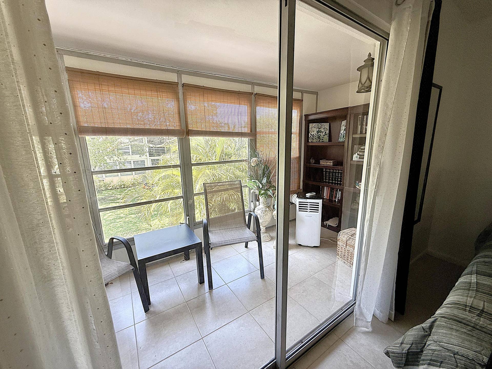 96 TILFORD Place E, Deerfield Beach, FL 33442 Enclosed Patio with AC