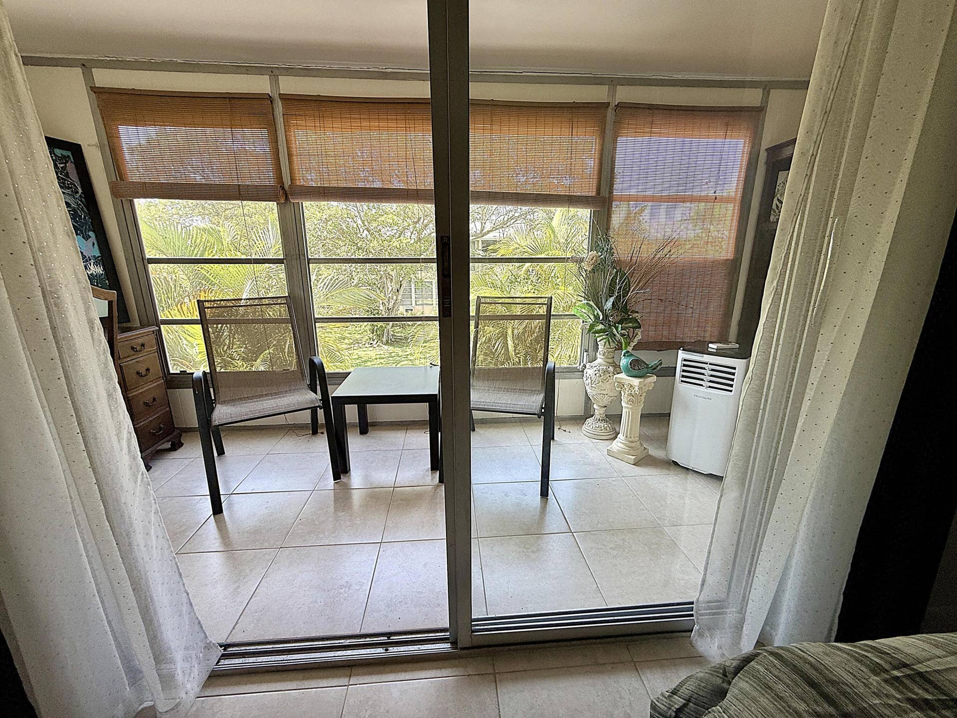 96 TILFORD Place E, Deerfield Beach, FL 33442 Enclosed Patio with AC