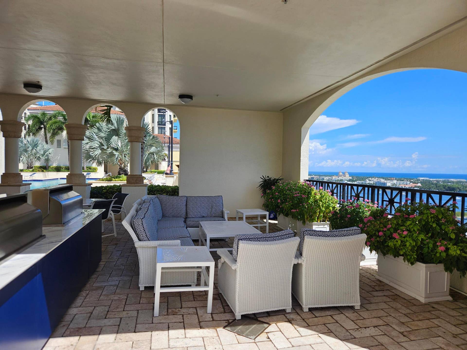 Gas Grills Kitchen Ocean Views