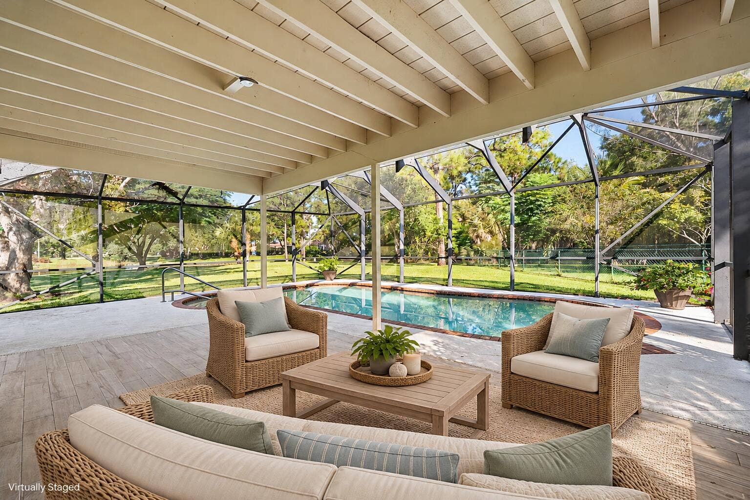 Pool and Patio area