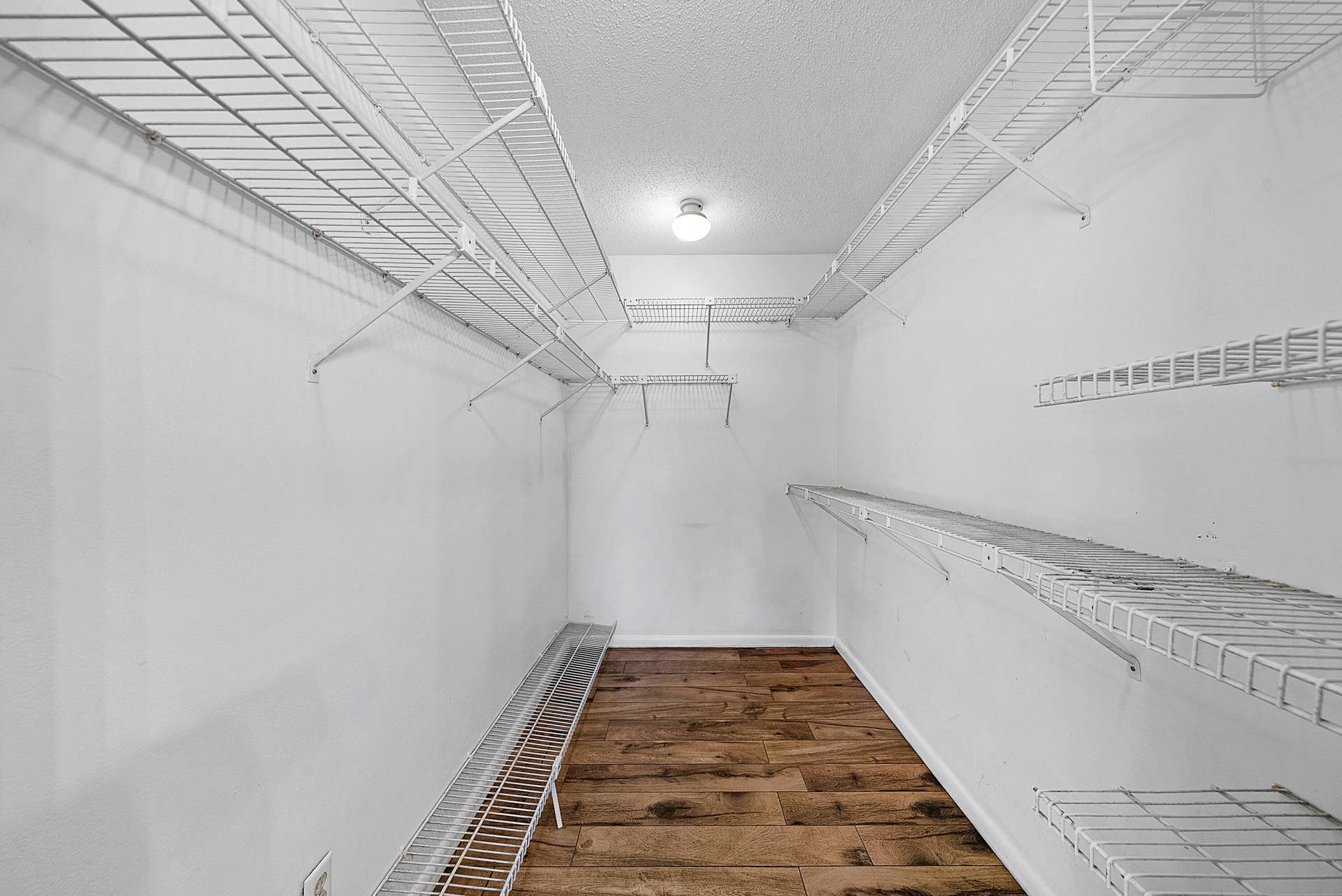 Master bedroom walk-in closet