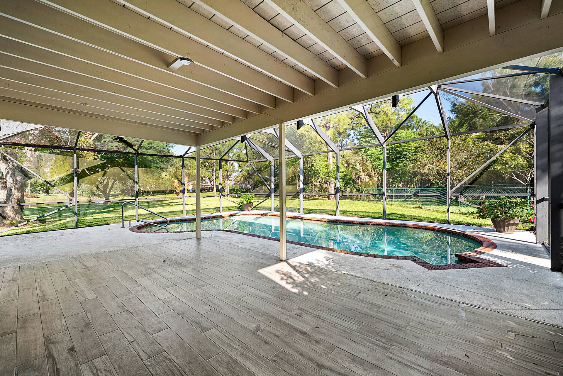 Pool and Patio area