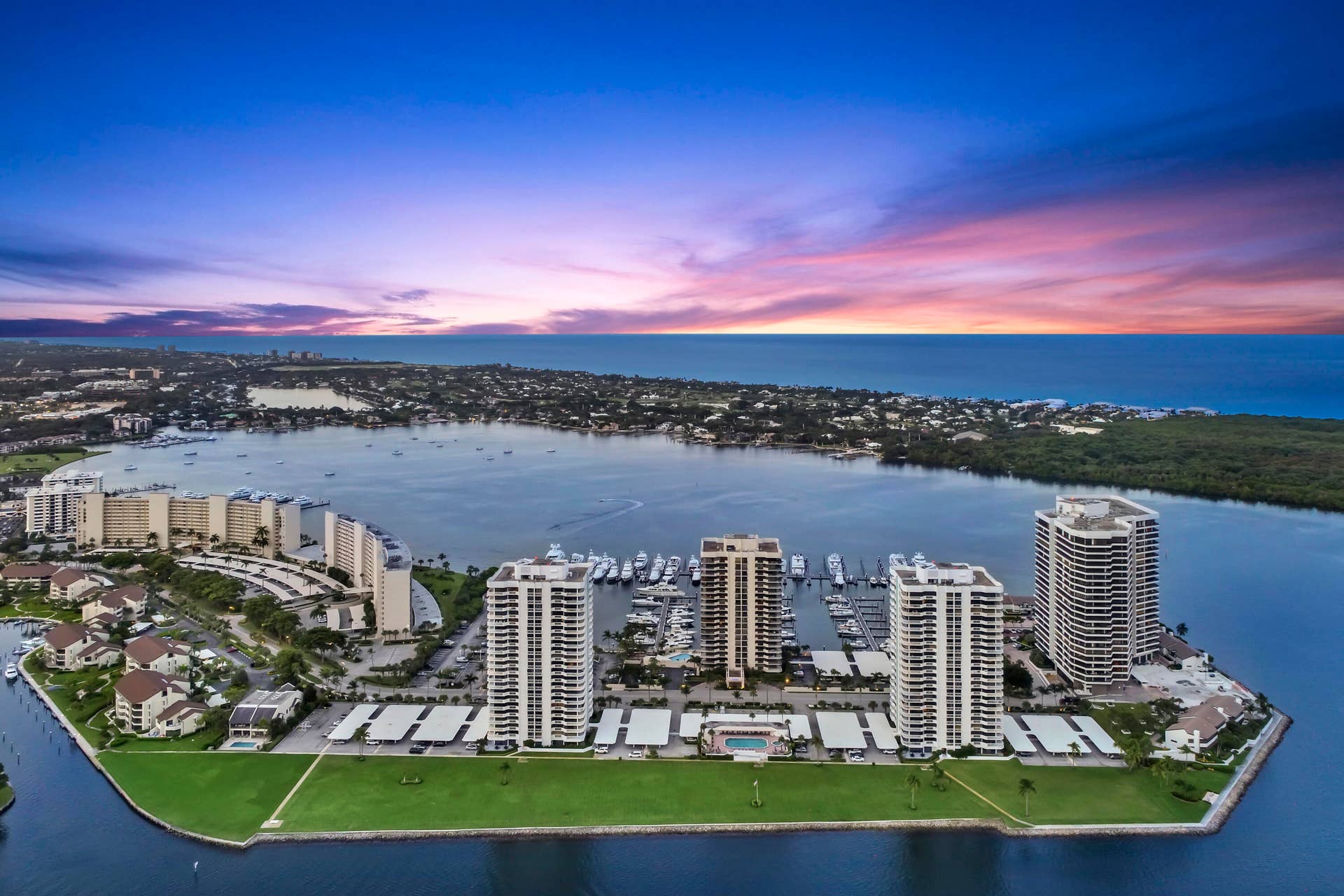 100 LAKESHORE Drive, #454, North Palm Beach, FL 33408 Aerial_121-02