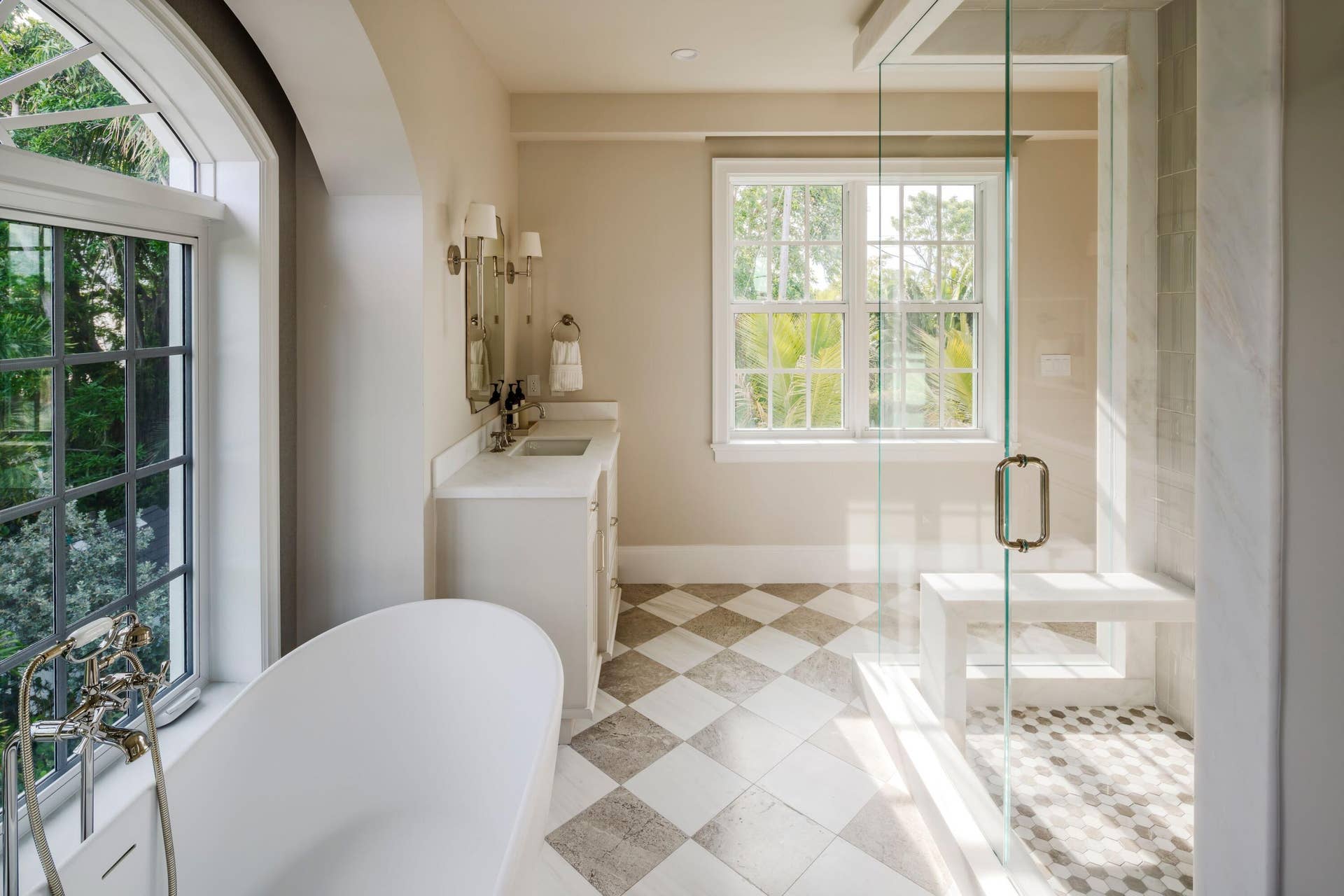 309 Greymon Drive, West Palm Beach, FL 33405 34 - Master bathroom with freestanding t