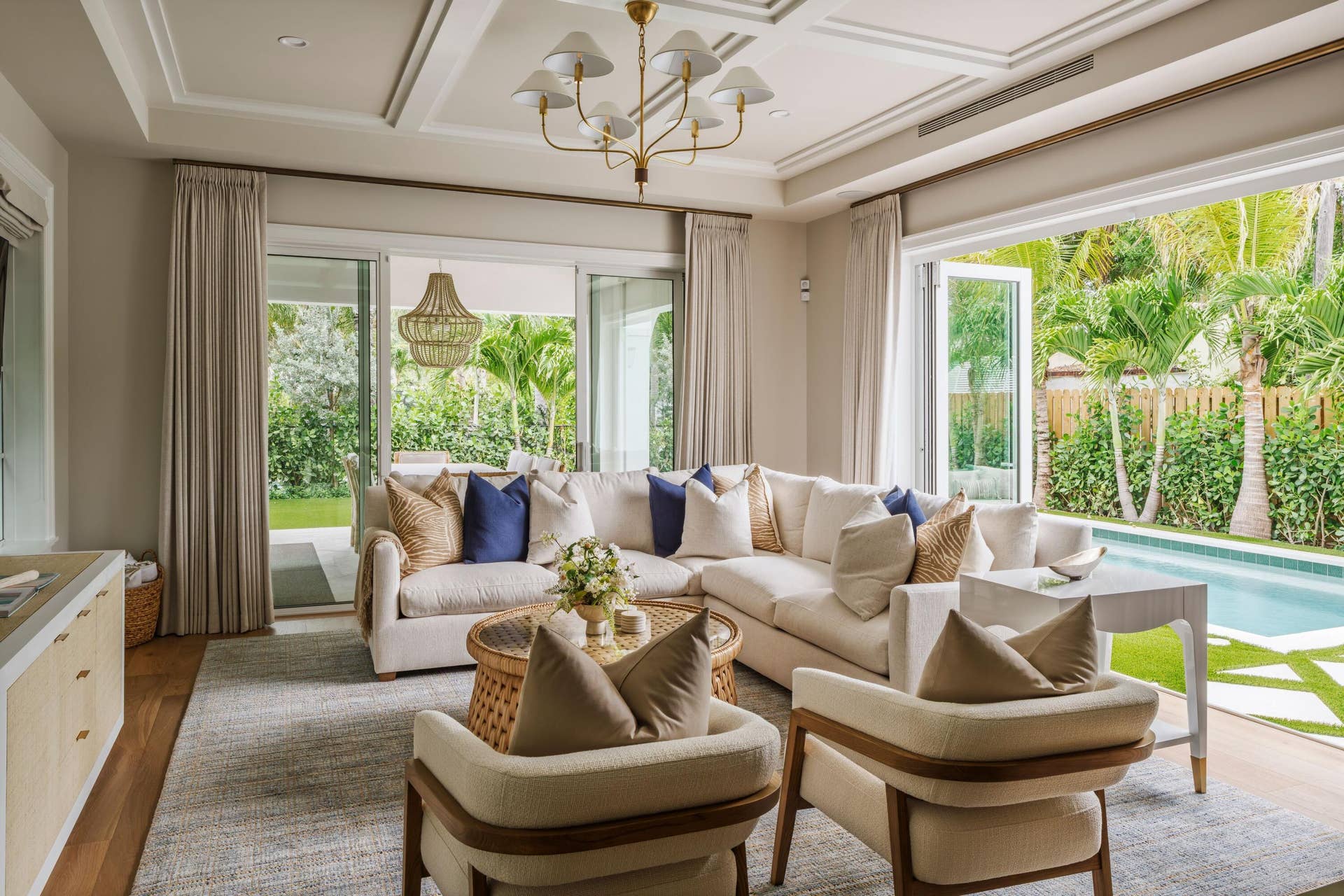 309 Greymon Drive, West Palm Beach, FL 33405 14 - Living room view from kitchen with