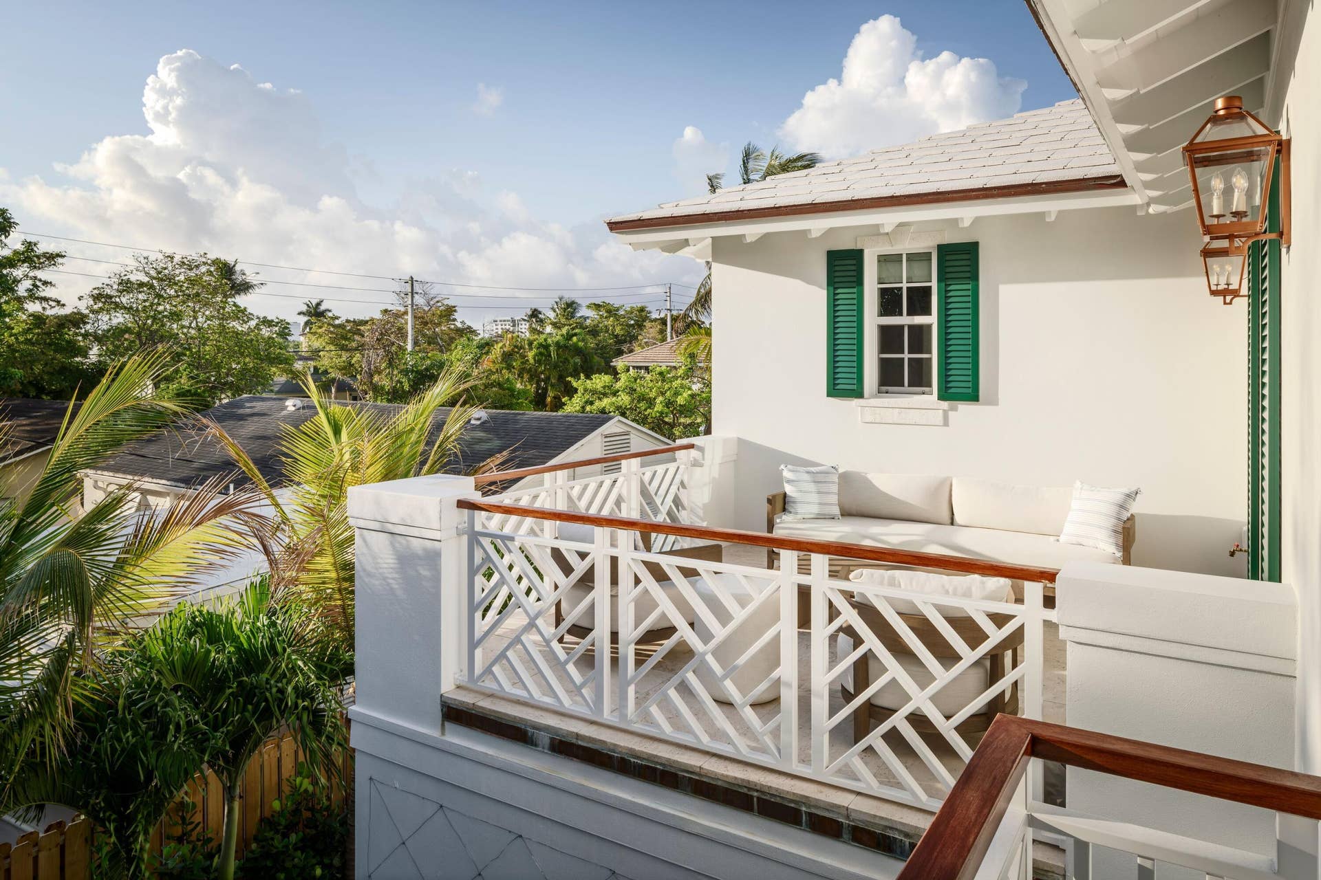309 Greymon Drive, West Palm Beach, FL 33405 36 - Upper-level balcony with white rail