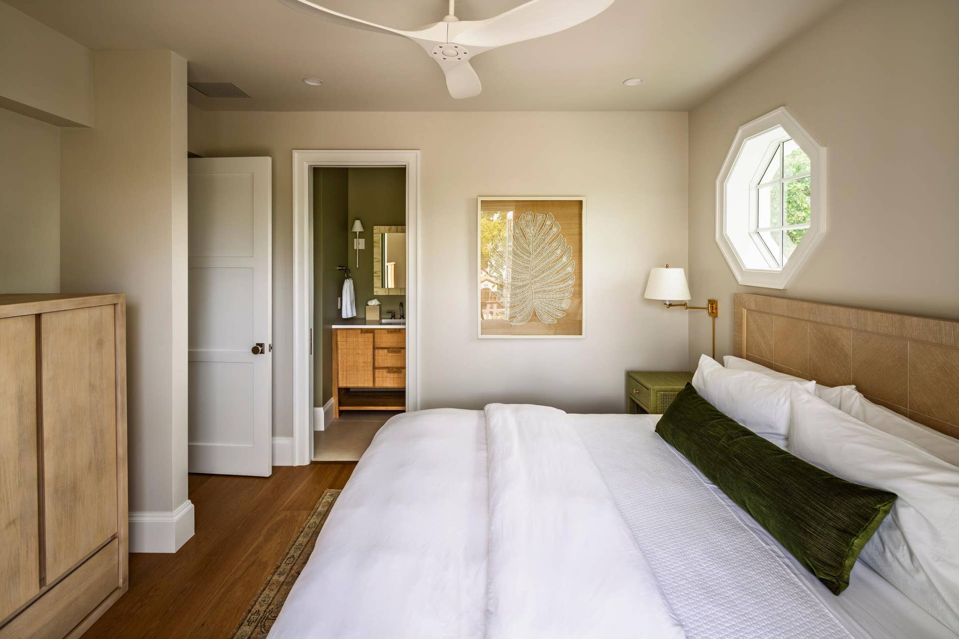 309 Greymon Drive, West Palm Beach, FL 33405 22 - Guest bedroom with two beds, palm l