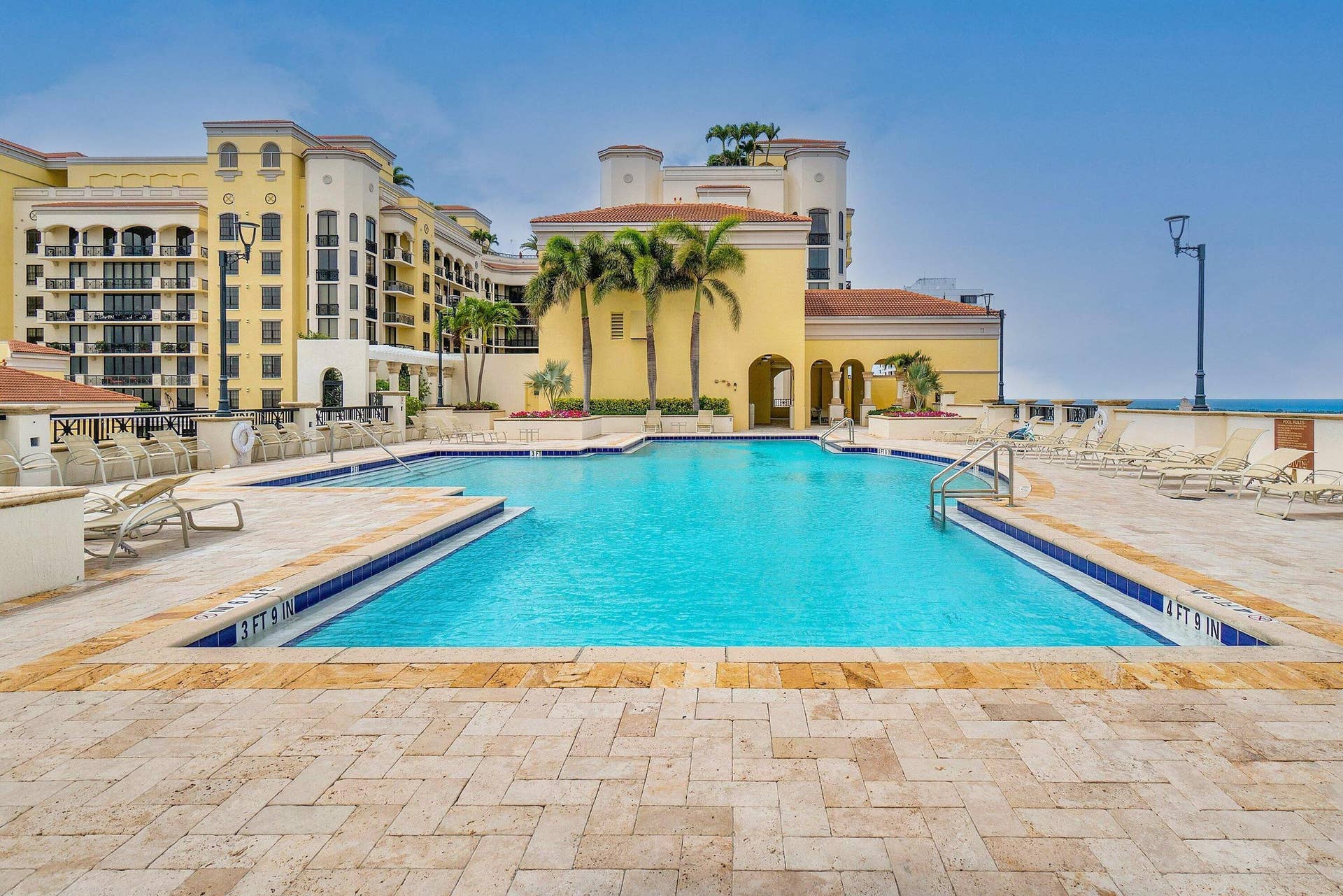Rooftop pool, sauna and steam bath.