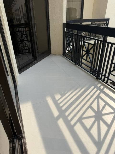 Balcony Door to Secondary Bedroom/Home Office.