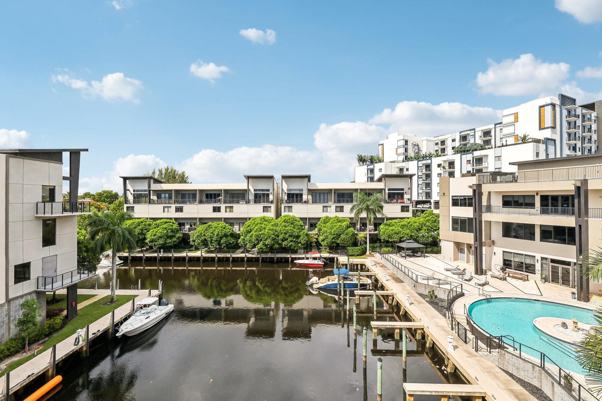 View from your private balconies