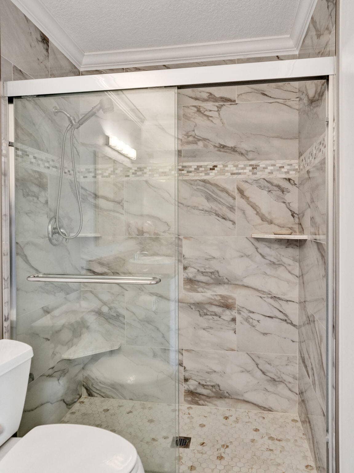 315 NW 50th Avenue, #C, Delray Beach, FL 33445 UPDATED MAIN BATHROOM SHOWER
