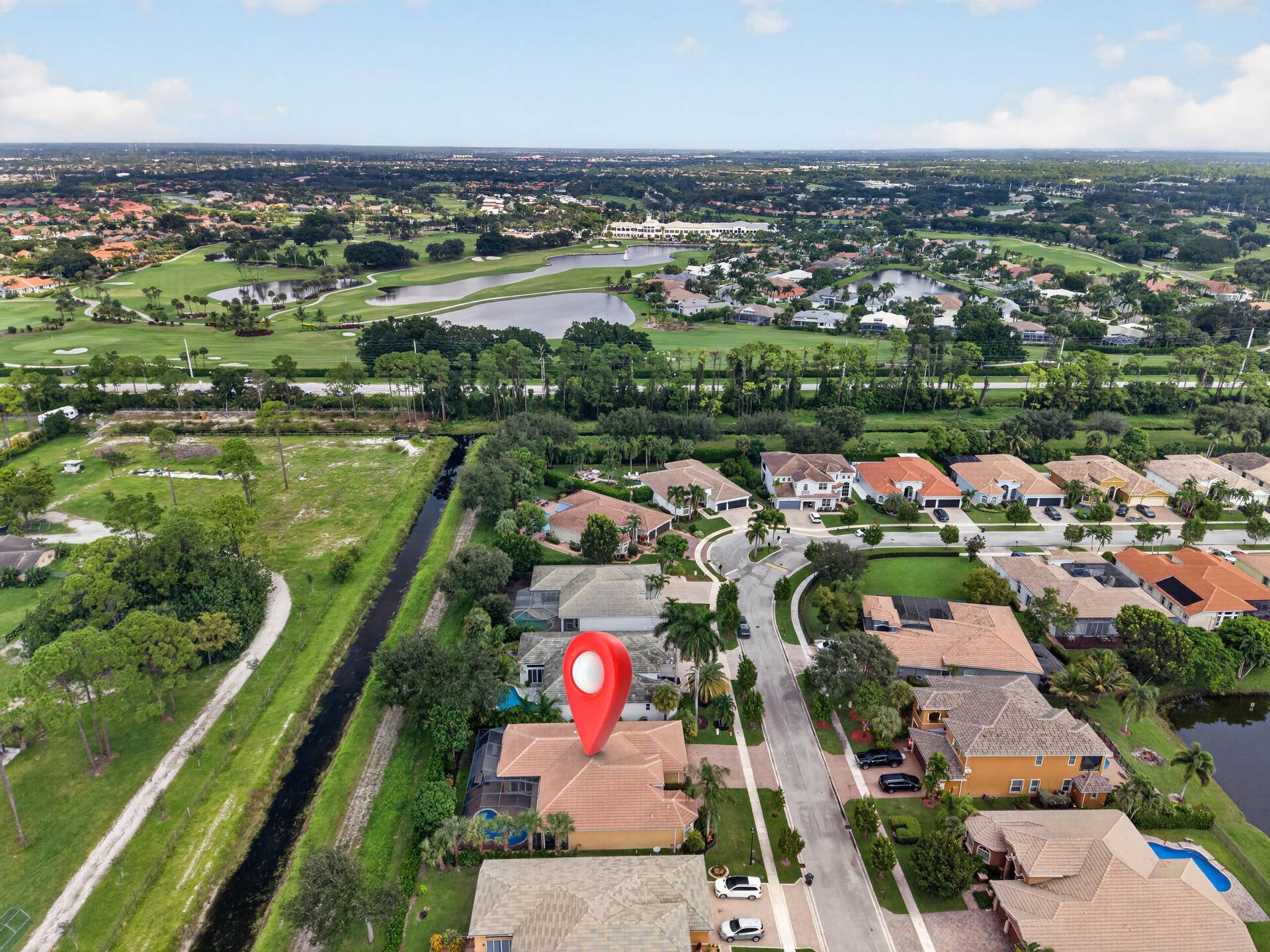 10625 Oak Meadow Lane, Lake Worth, FL 33449 Aerial