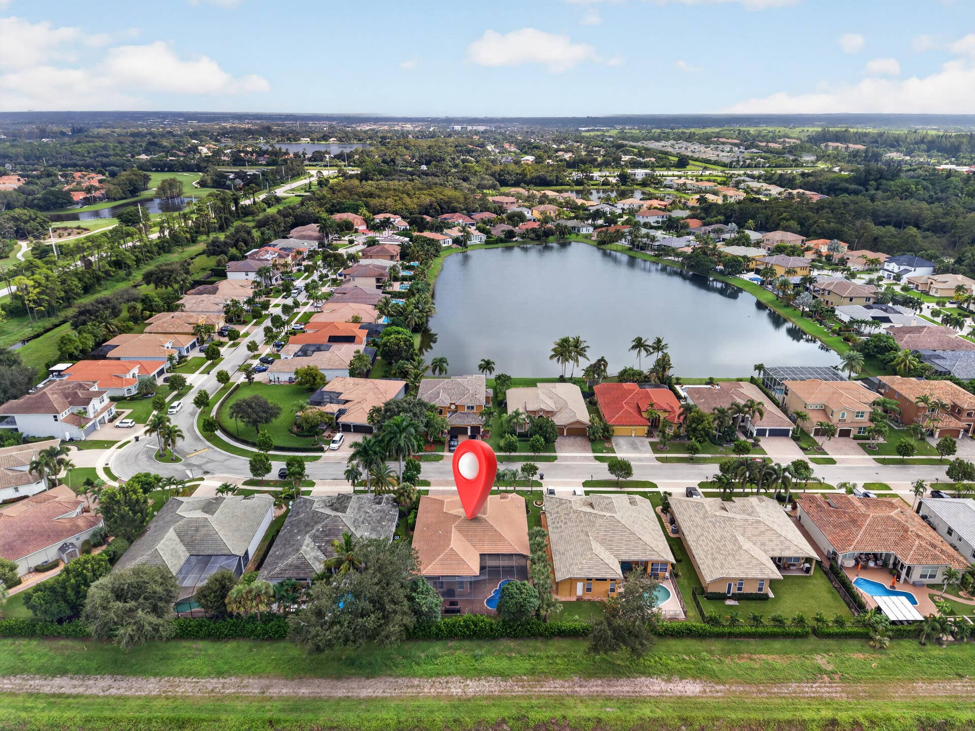 10625 Oak Meadow Lane, Lake Worth, FL 33449 Aerial
