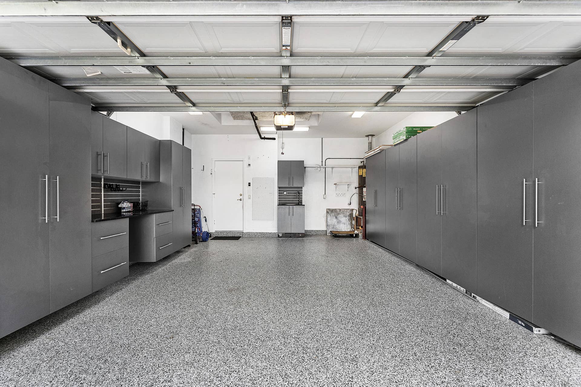 Loads of Storage, Epoxy Floor, Extra Light Fixtures