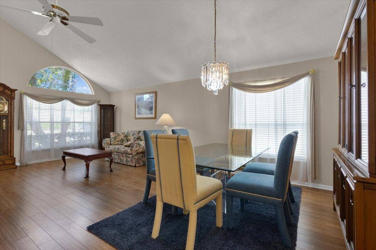 7119 SE Twin Oaks Circle, Stuart, FL 34997 Living/Dining Room