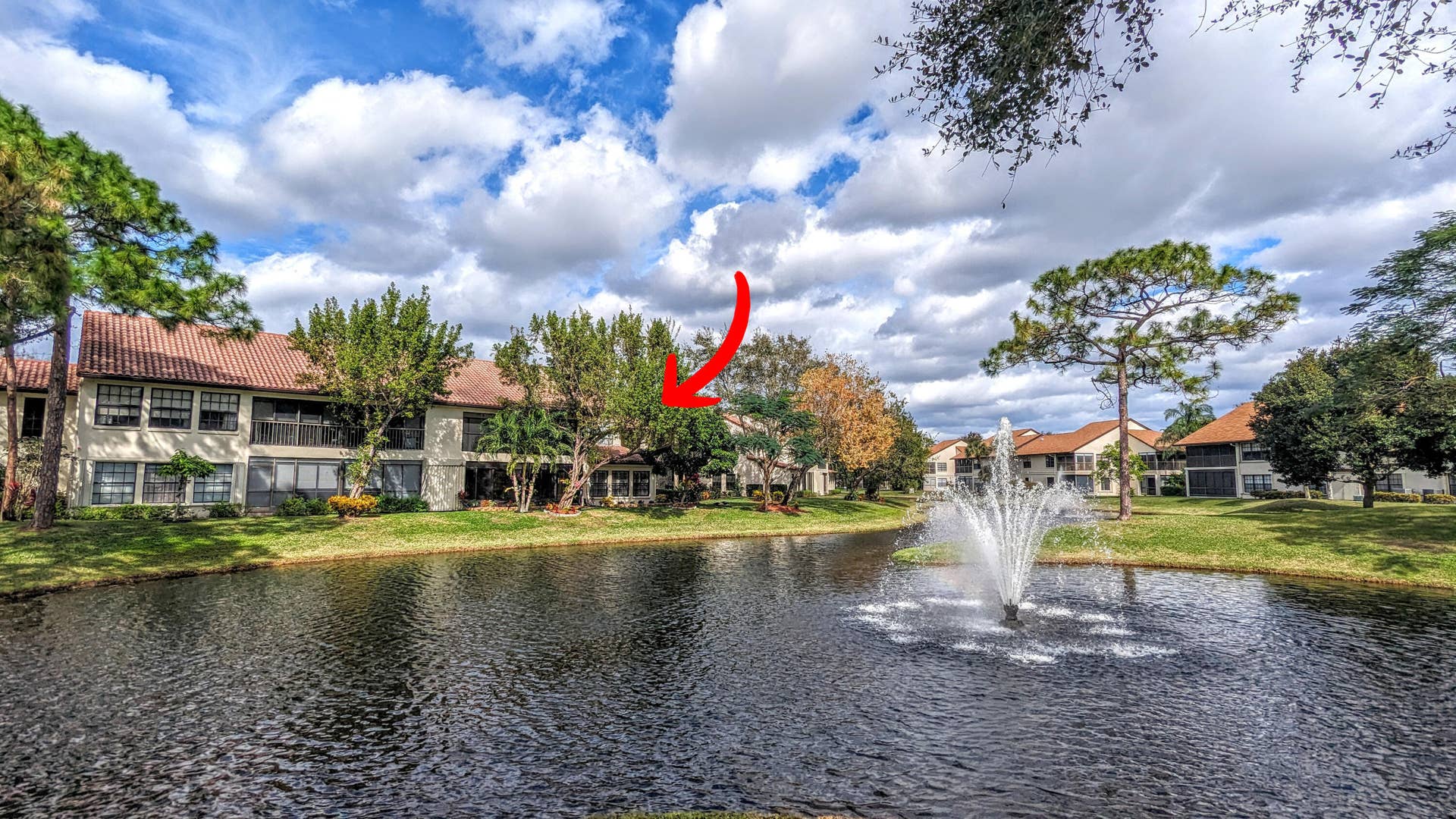 3002 Lucerne Park Drive, #5121, Greenacres, FL 33467 Exterior Back & Lake