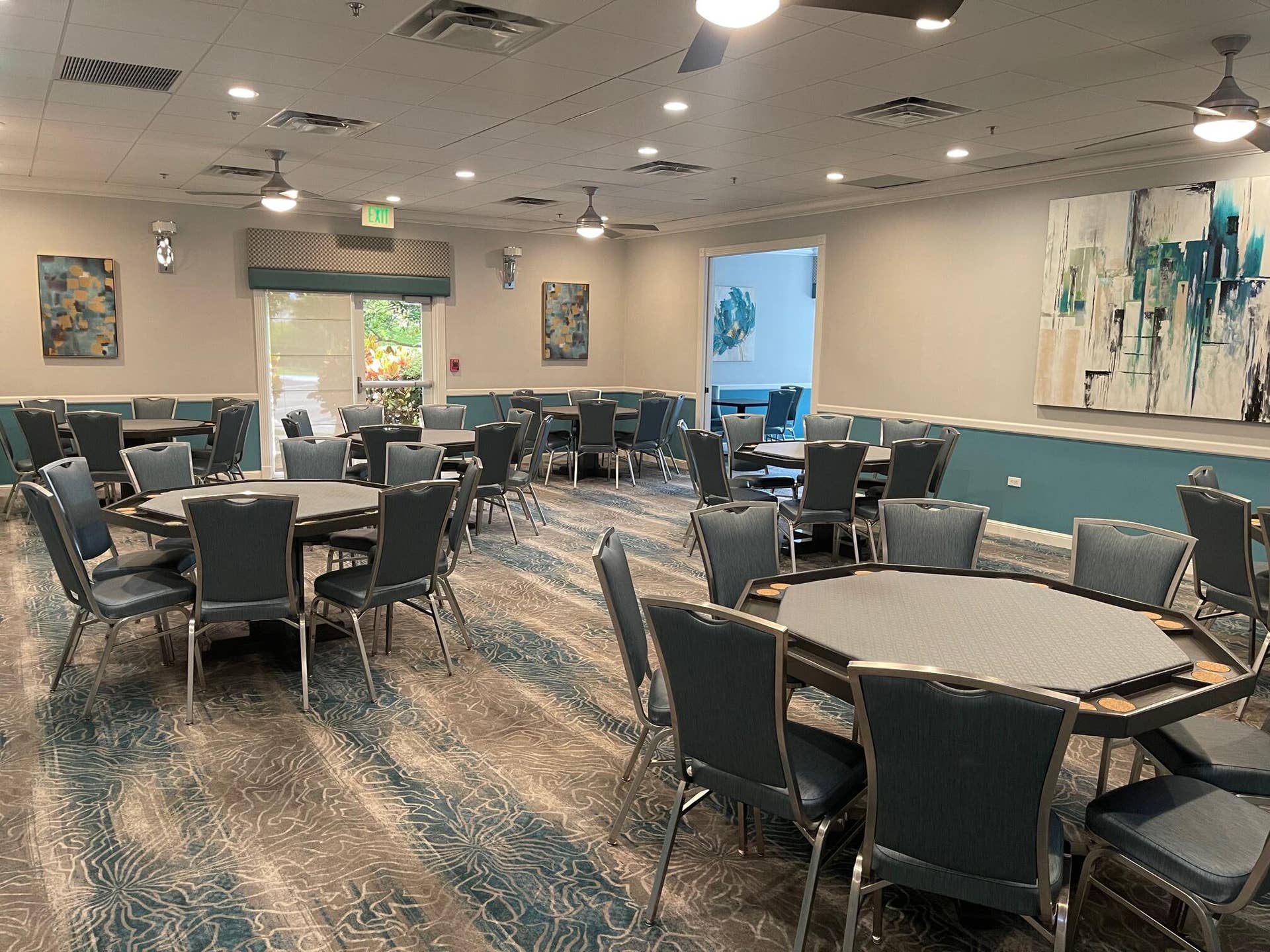 7911 Laina Lane, #1, Boynton Beach, FL 33437 Card Room