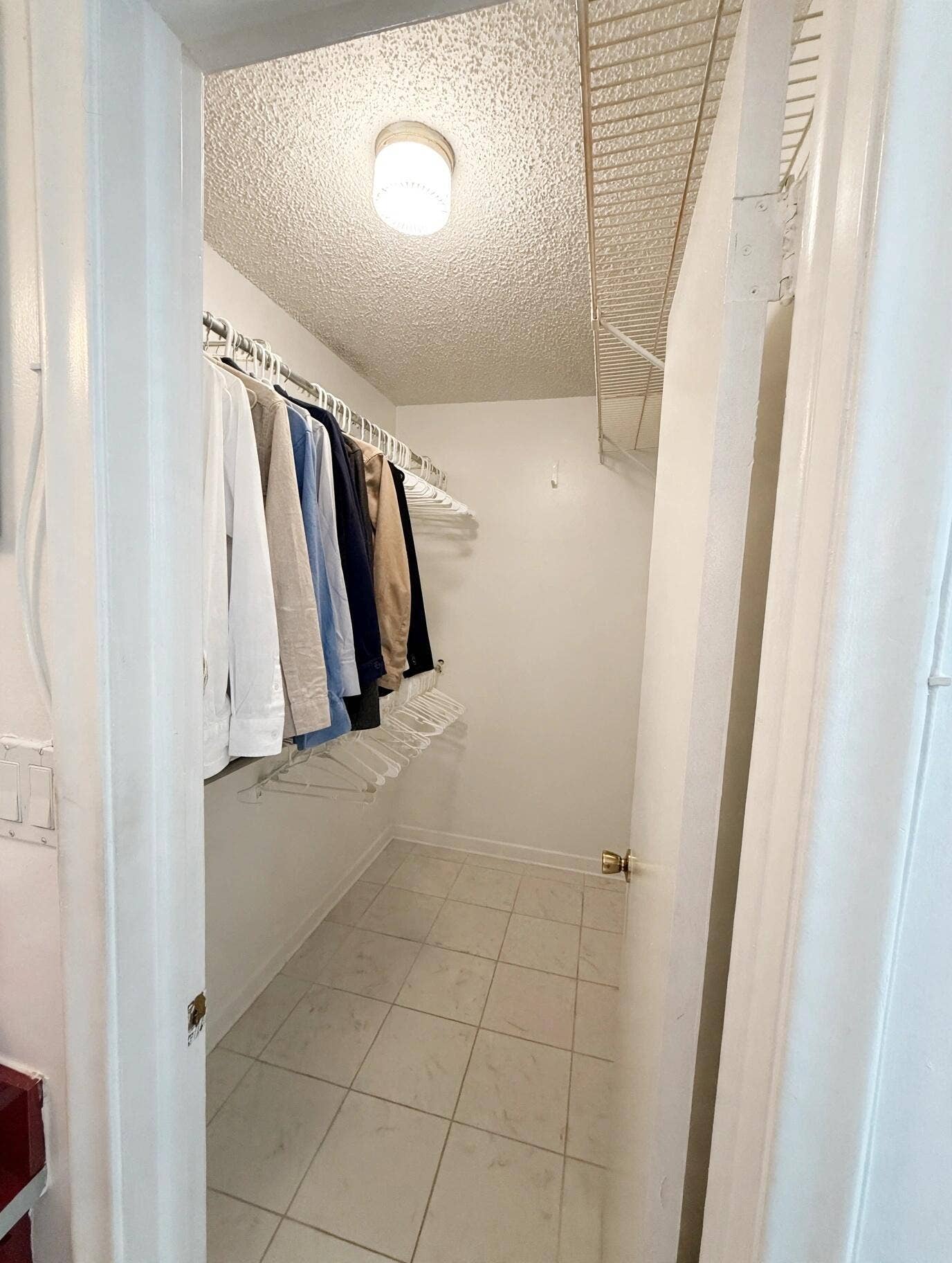 Walking closet edited with AI
