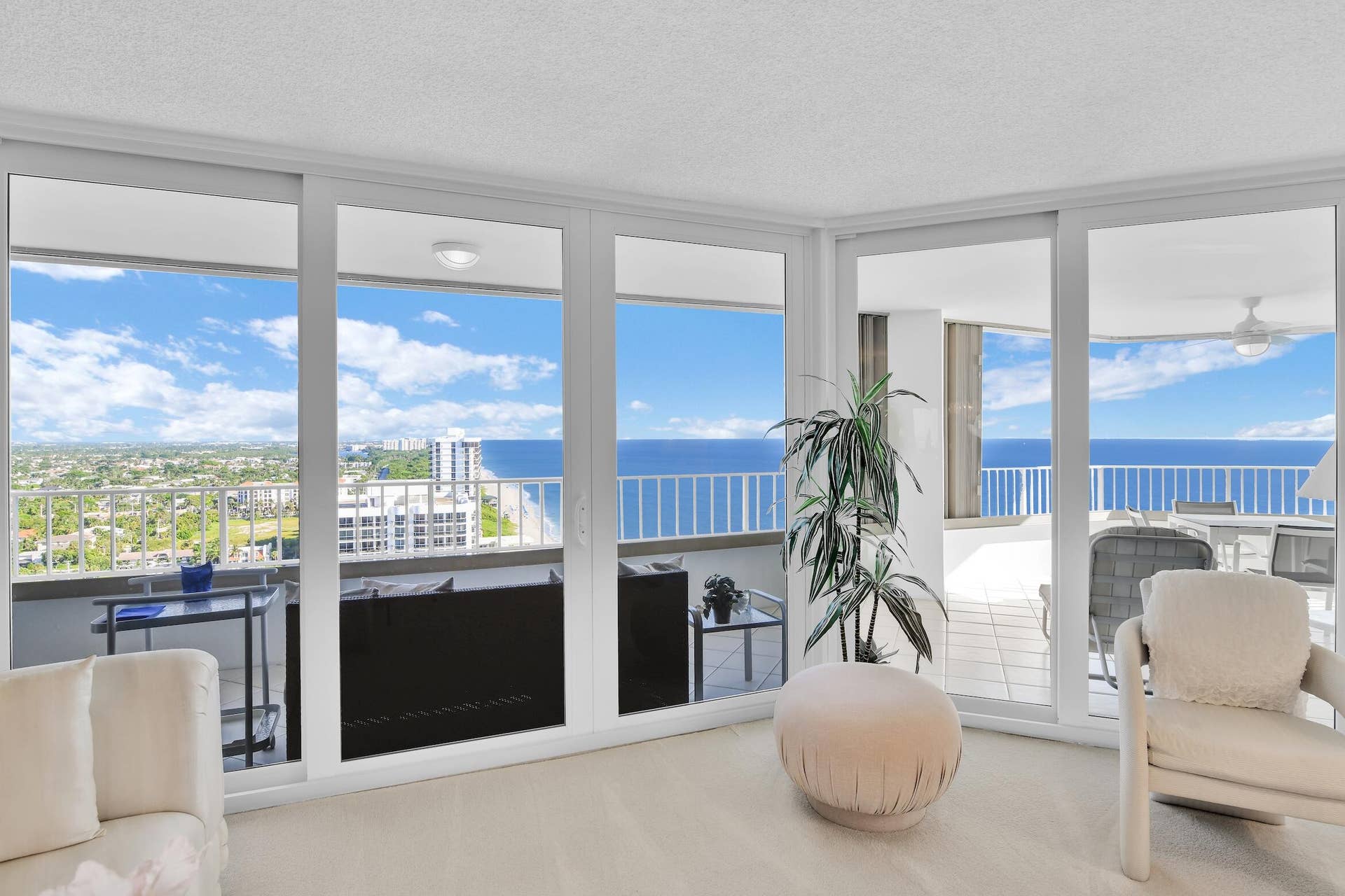 500 S Ocean Boulevard, #2201, Boca Raton, FL 33432 Living Room View