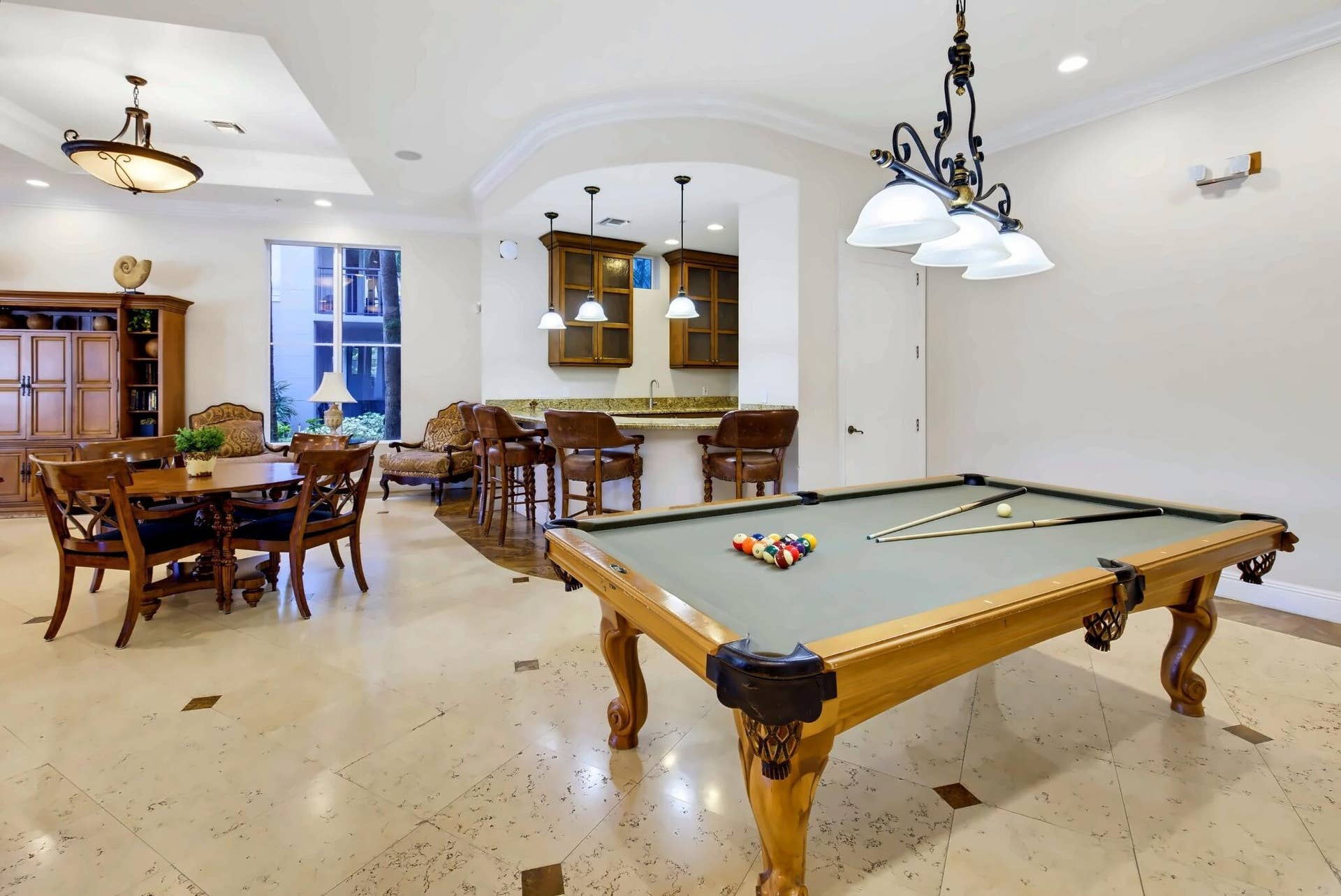 1690 Renaissance Commons Boulevard, #1422, Boynton Beach, FL 33426 Clubhouse/Billiards Room