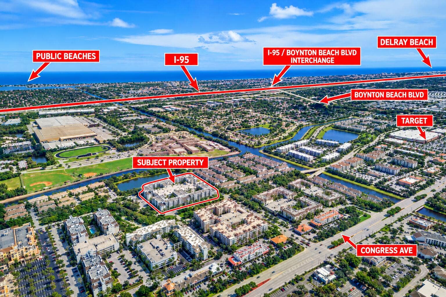 1690 Renaissance Commons Boulevard, #1422, Boynton Beach, FL 33426 Aerial Map 2