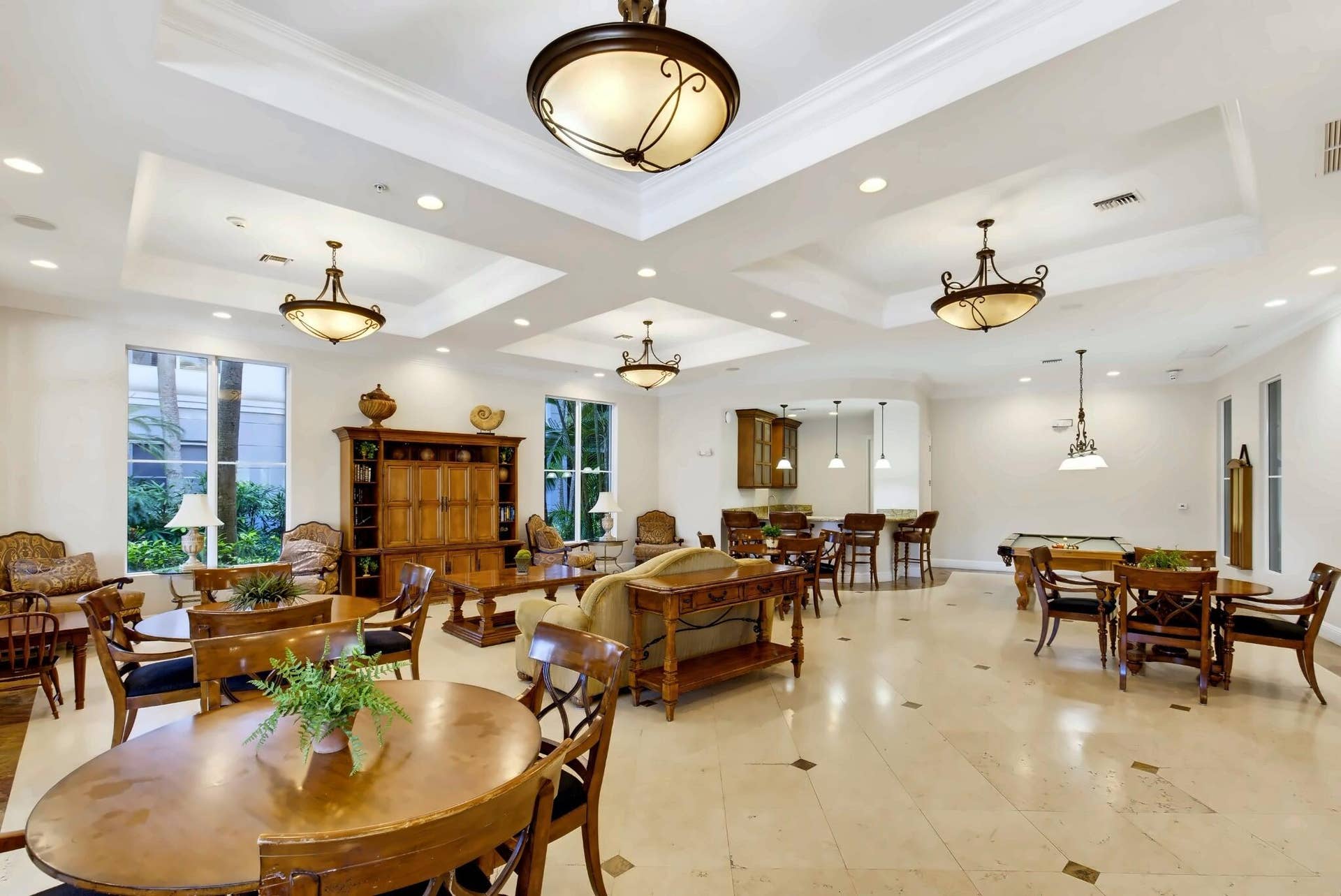 1690 Renaissance Commons Boulevard, #1422, Boynton Beach, FL 33426 Clubhouse/Billiards Room