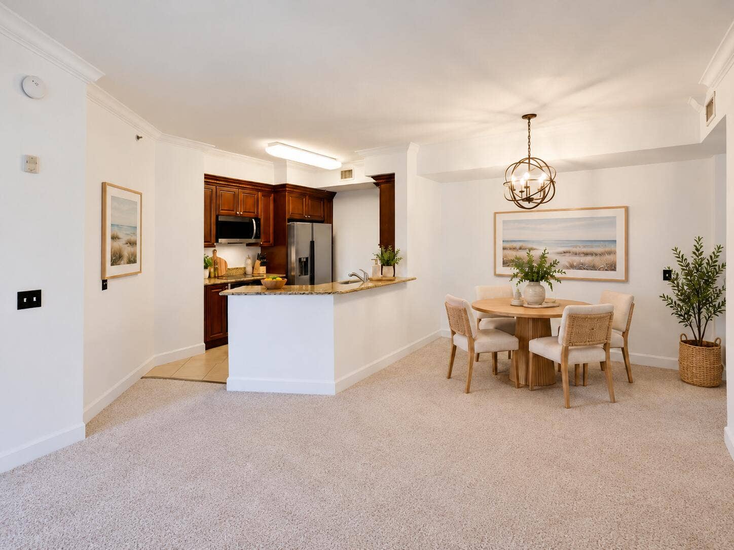 1690 Renaissance Commons Boulevard, #1422, Boynton Beach, FL 33426 Kitchen/Dining Rendering