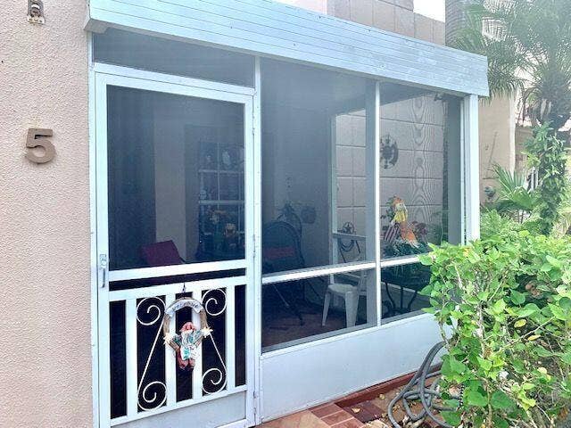 18900 Haywood Terrace, #5, Boca Raton, FL 33496 Front Patio