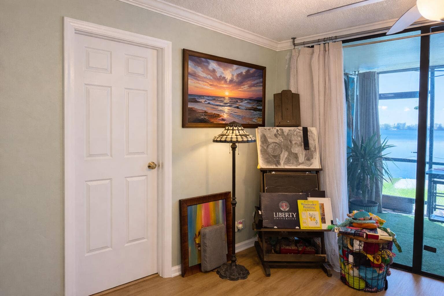 110 LAKE EMERALD Drive, #103, Oakland Park, FL 33309 Living:Balcony Door