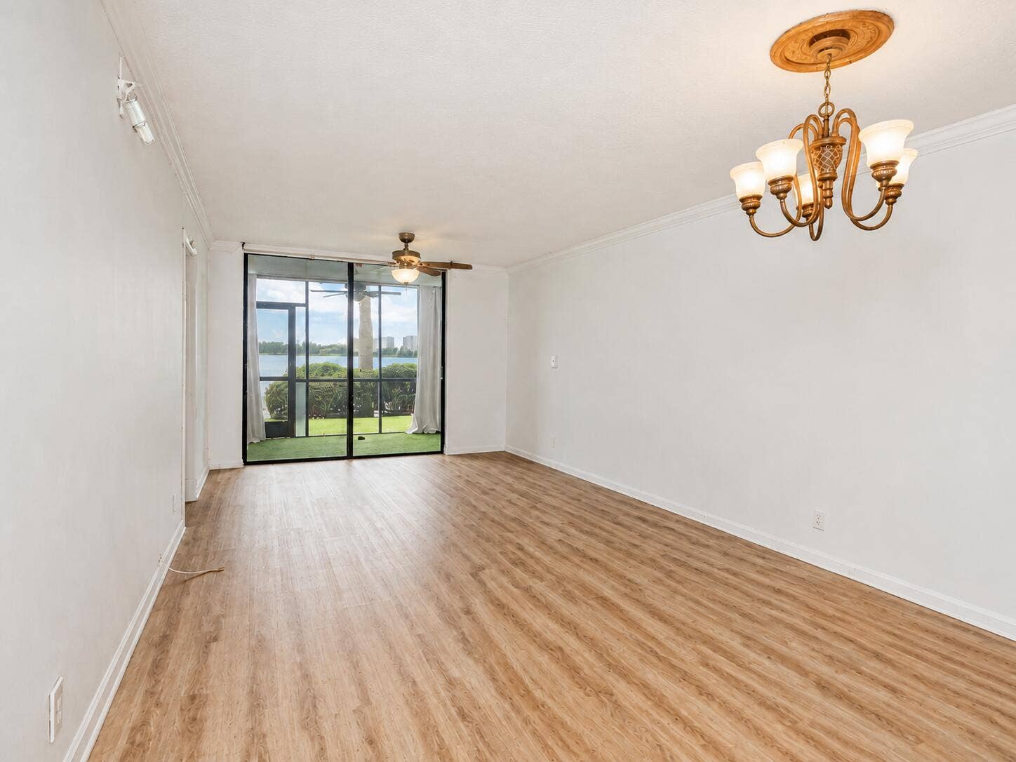 110 LAKE EMERALD Drive, #103, Oakland Park, FL 33309 Living - Dining - Kitchen