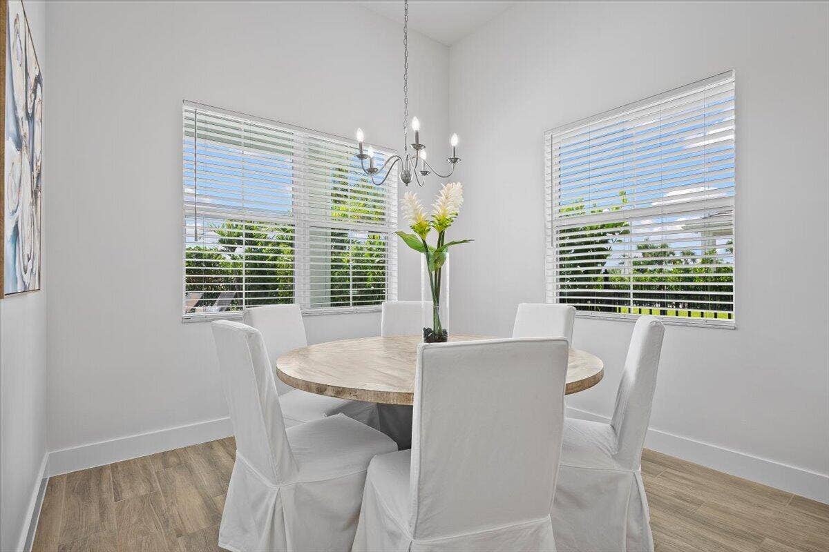 Dining Nook with Natural Light
