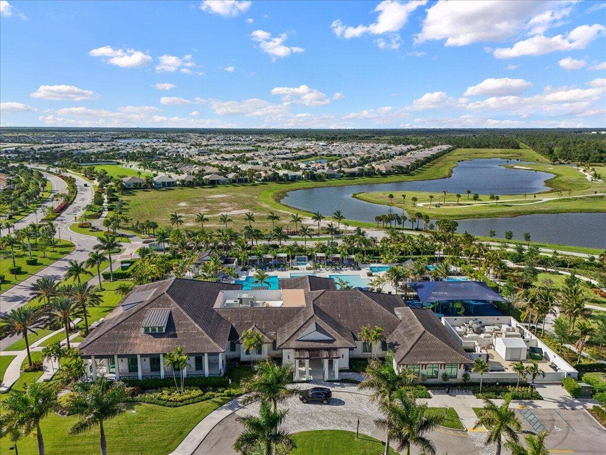 Aerial View of the Amenity Center