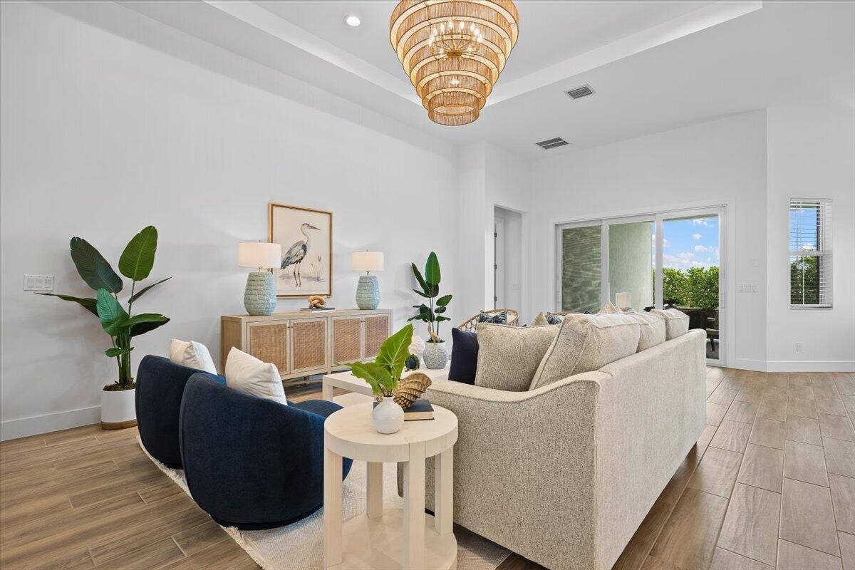 Light Filled Living Room