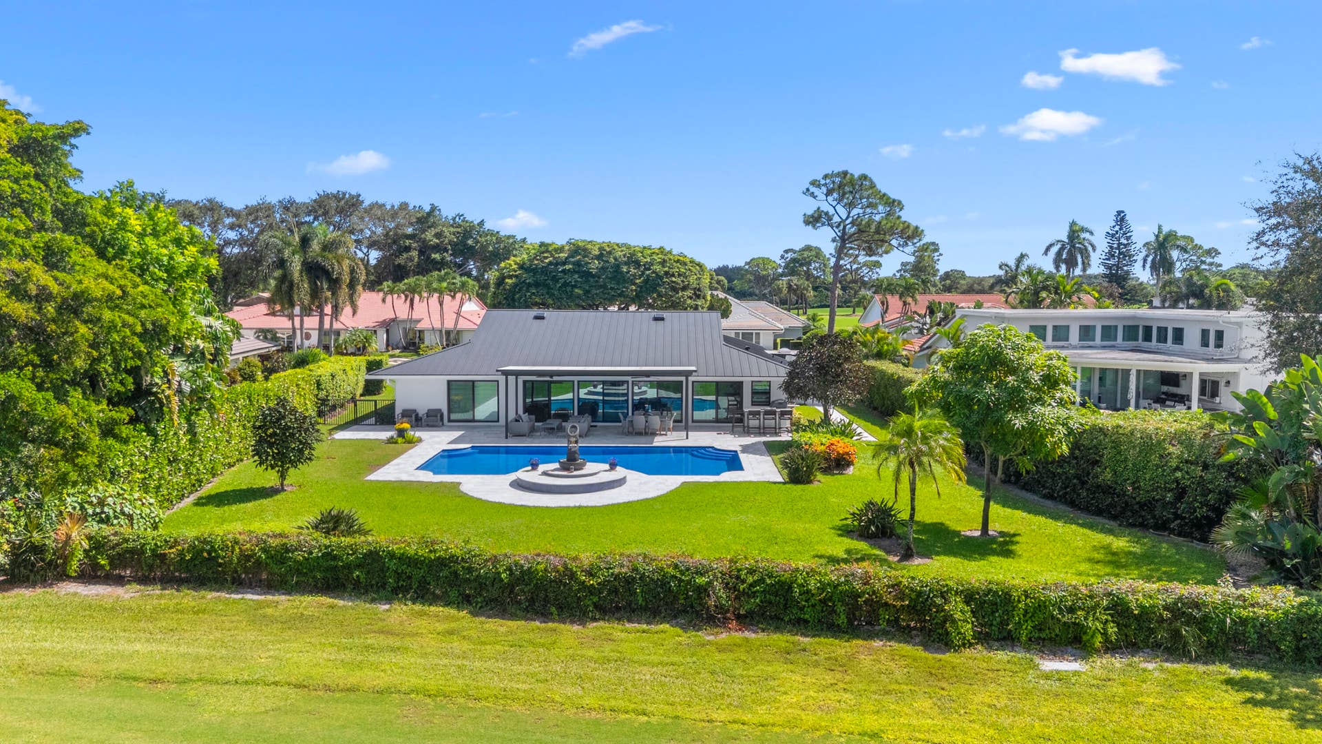 612 PINE LAKE Drive, Delray Beach, FL 33445 View From Fairway