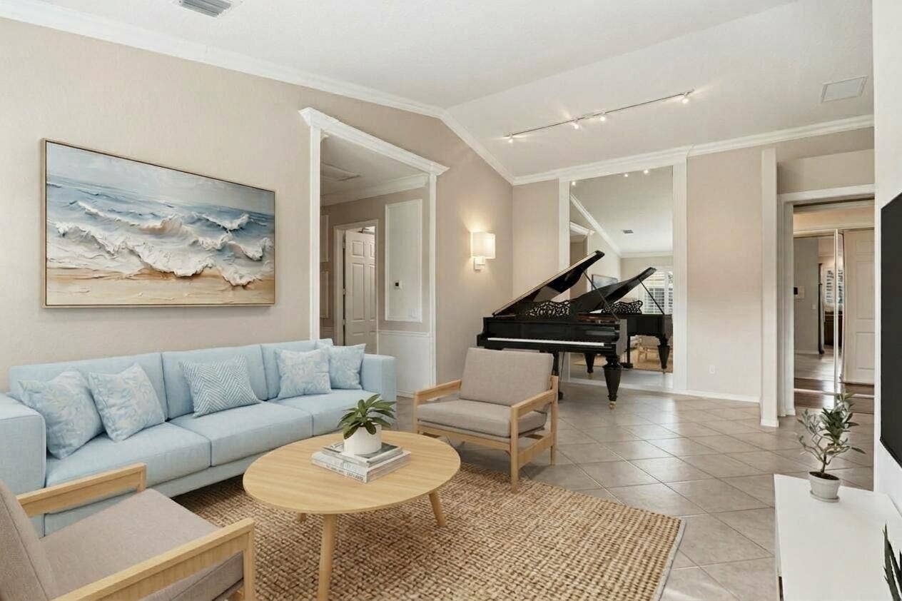 9299 Sapphire Cove Drive, West Palm Beach, FL 33411 Digitally staged