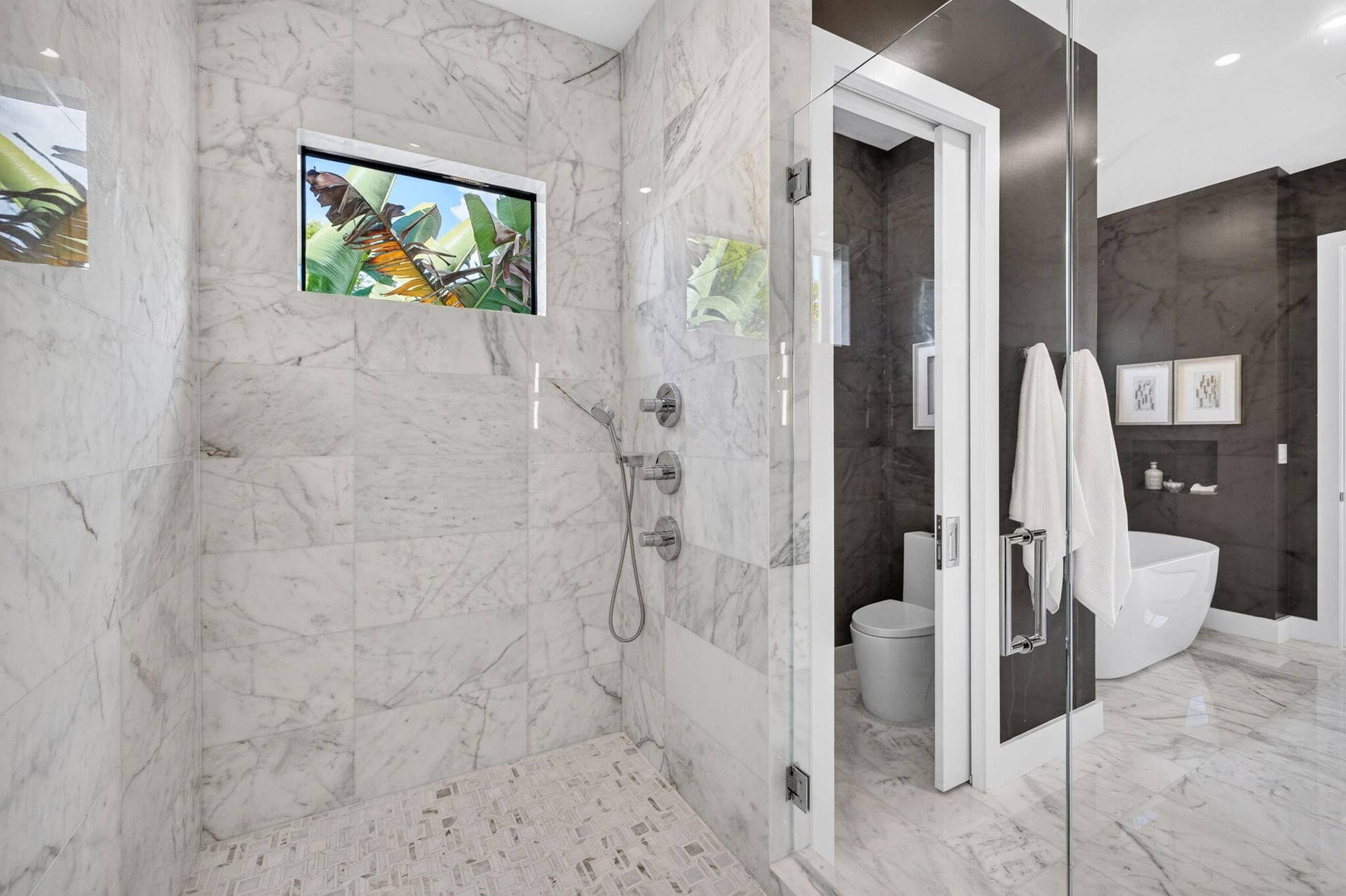1781 NE 18TH Street, Fort Lauderdale, FL 33305 Primary Marble Shower