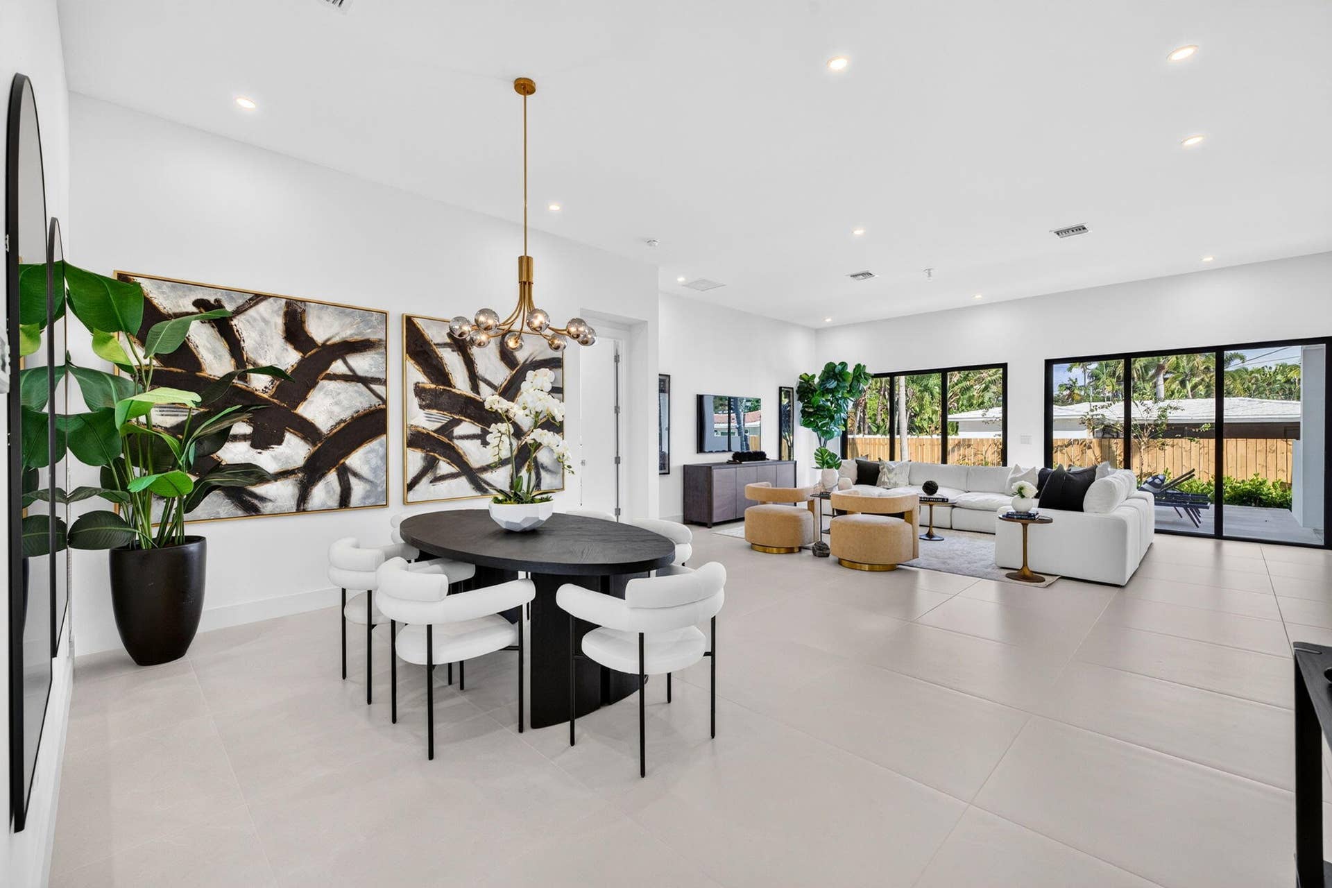 1781 NE 18TH Street, Fort Lauderdale, FL 33305 Living Dining