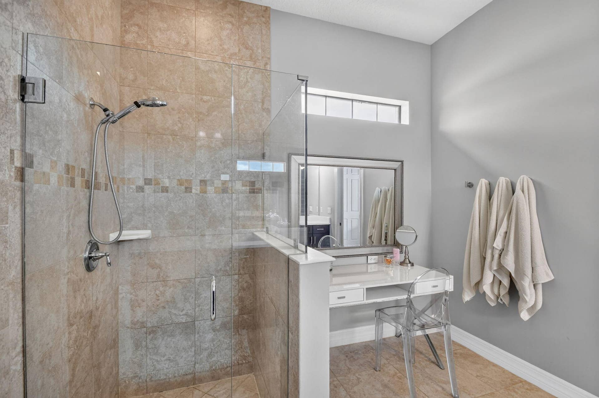 4637 SIENA Circle, Wellington, Wellington, FL 33414 Primary Shower