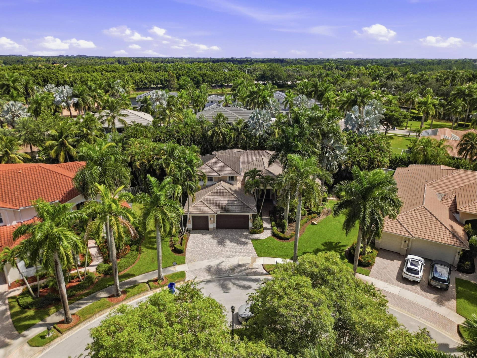 1580 VICTORIA ISLE Way, Weston, FL 33327 Aerial View