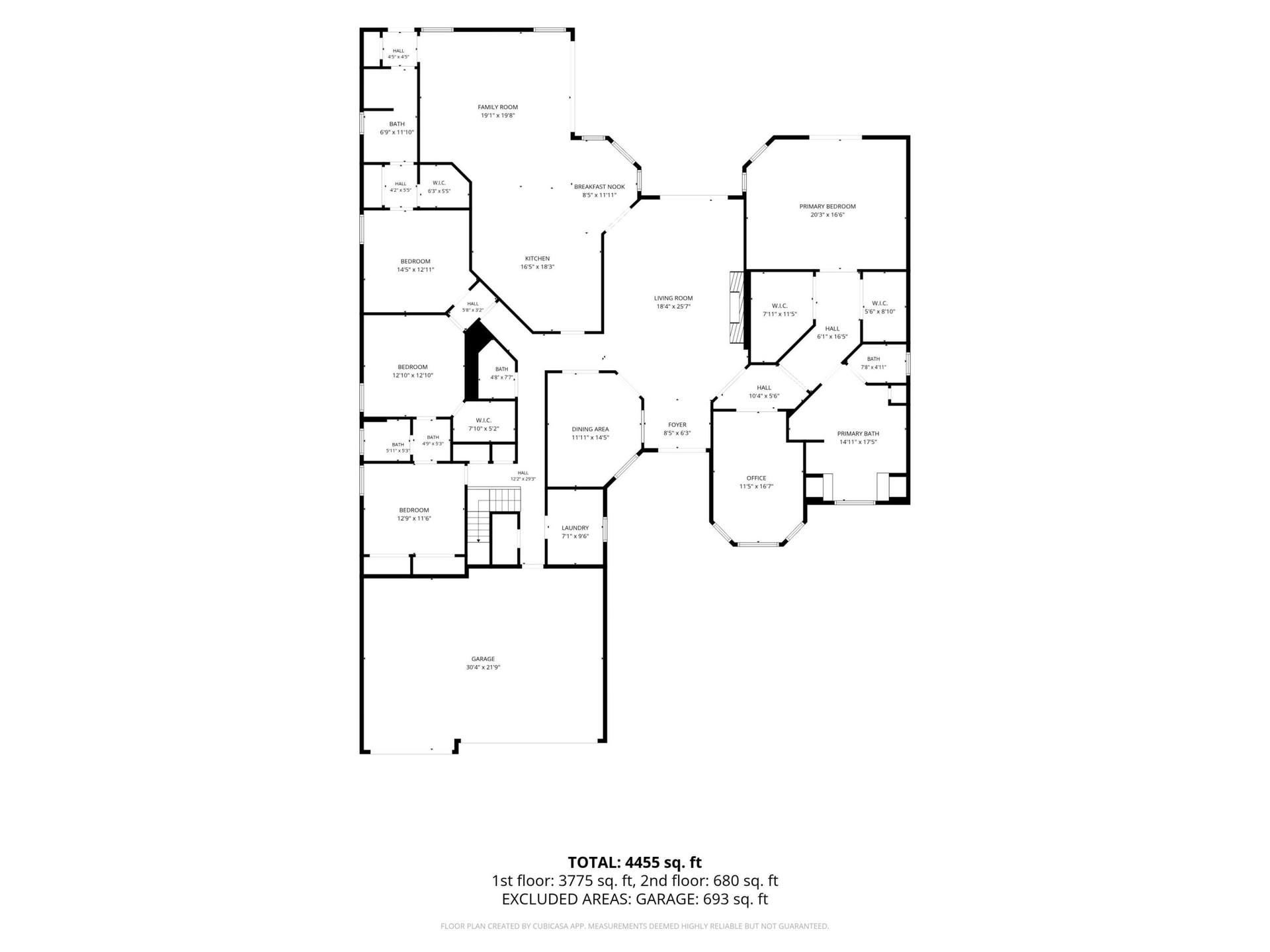 1580 VICTORIA ISLE Way, Weston, FL 33327 1st Floor Floorplan