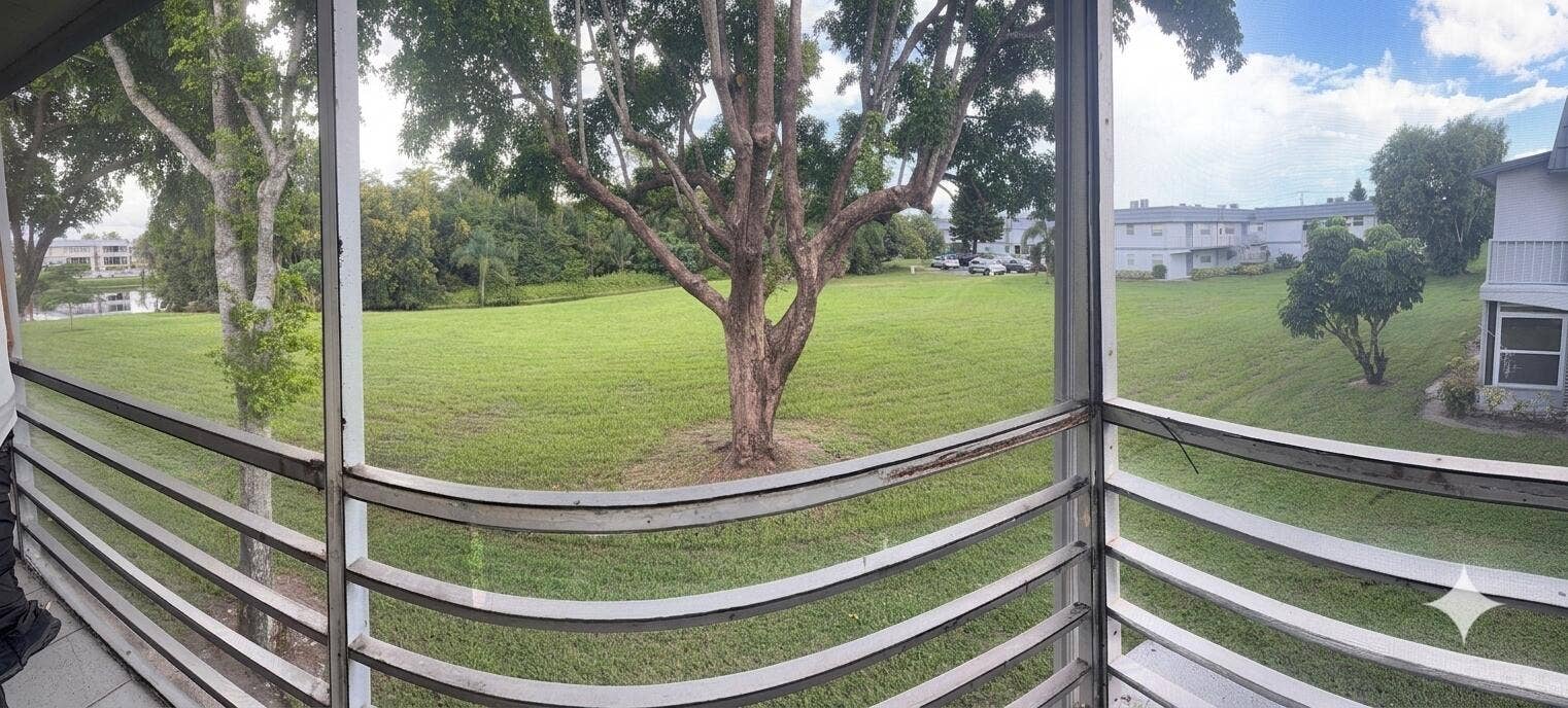 667 SAXONY N, Delray Beach, FL 33446 View from balcony
