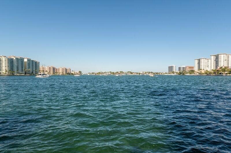 VIEW OF BOCA LAKE FROM PROPERTY