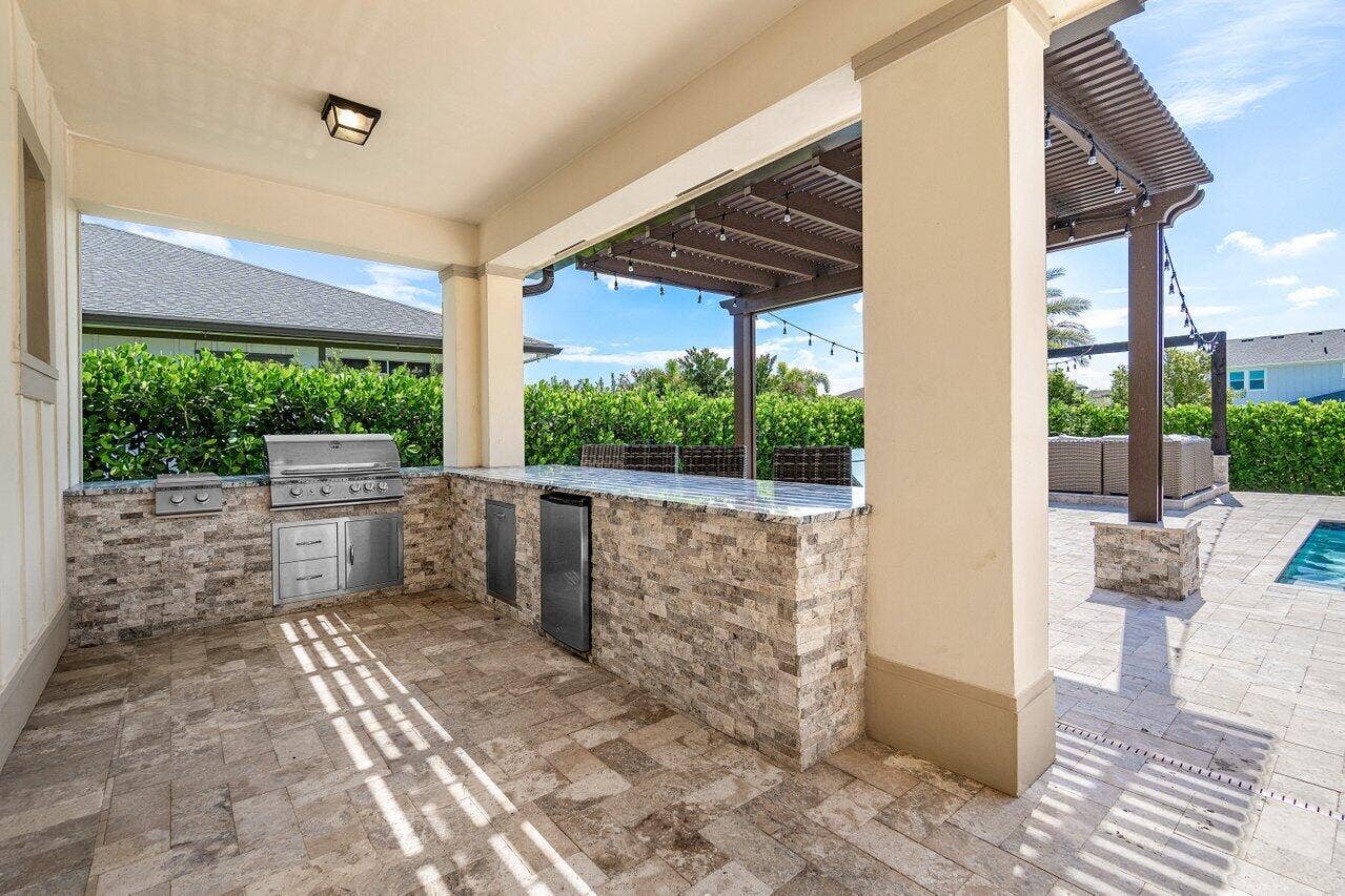 BBQ area