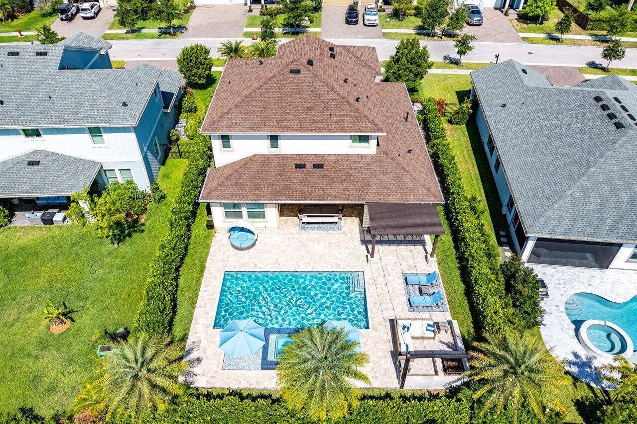 Top View Backyard View