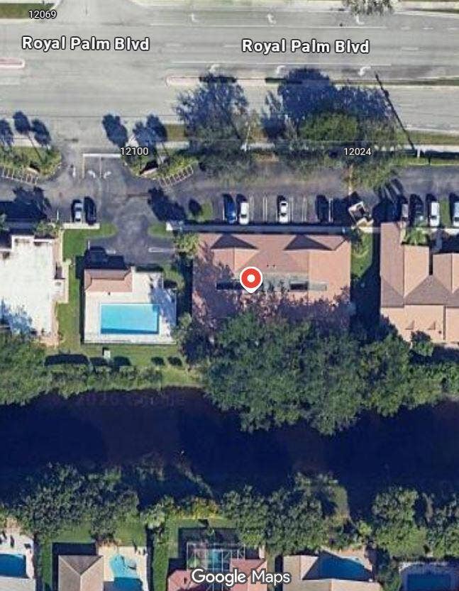 12028 ROYAL PALM Boulevard, #3-F, Coral Springs, FL 33065 Location Zoom-in
