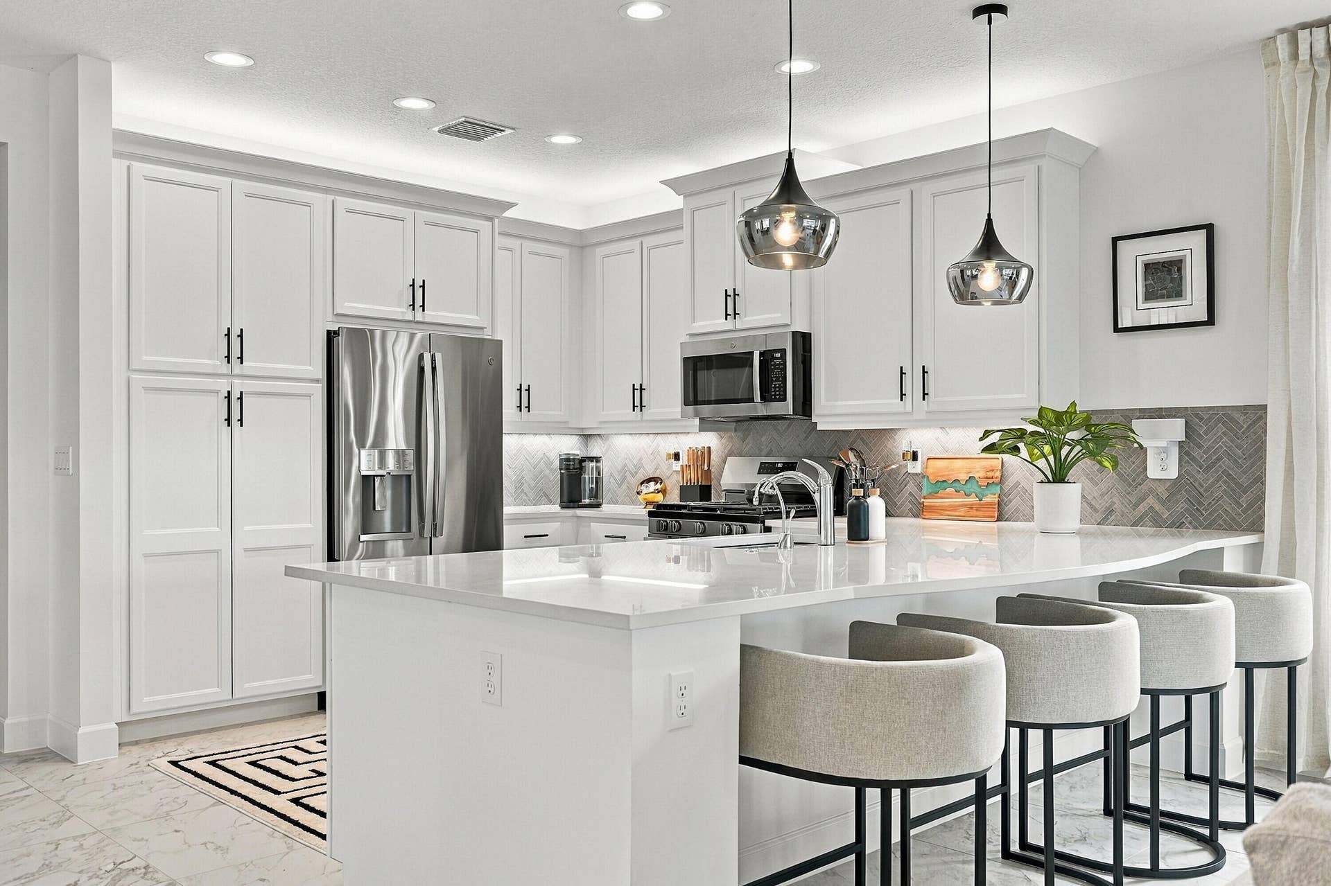 12520 SW Briny Bay Drive, Port St Lucie, FL 34987 Kitchen Island area